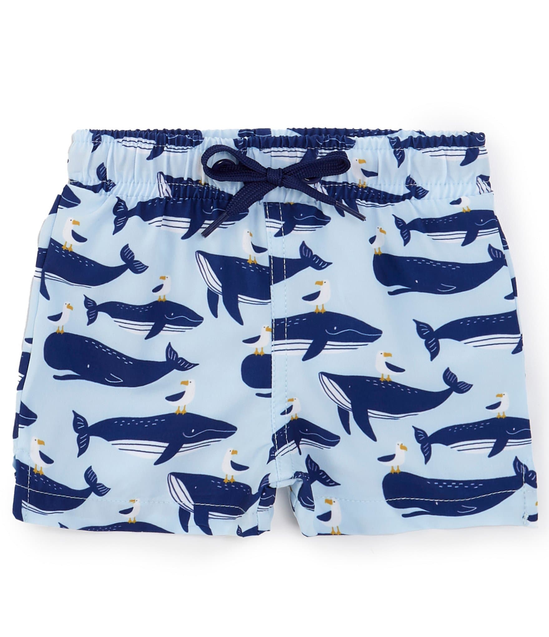 Adventurewear 360 Baby Boys 3-24 Months Whale Print Swim Trunks