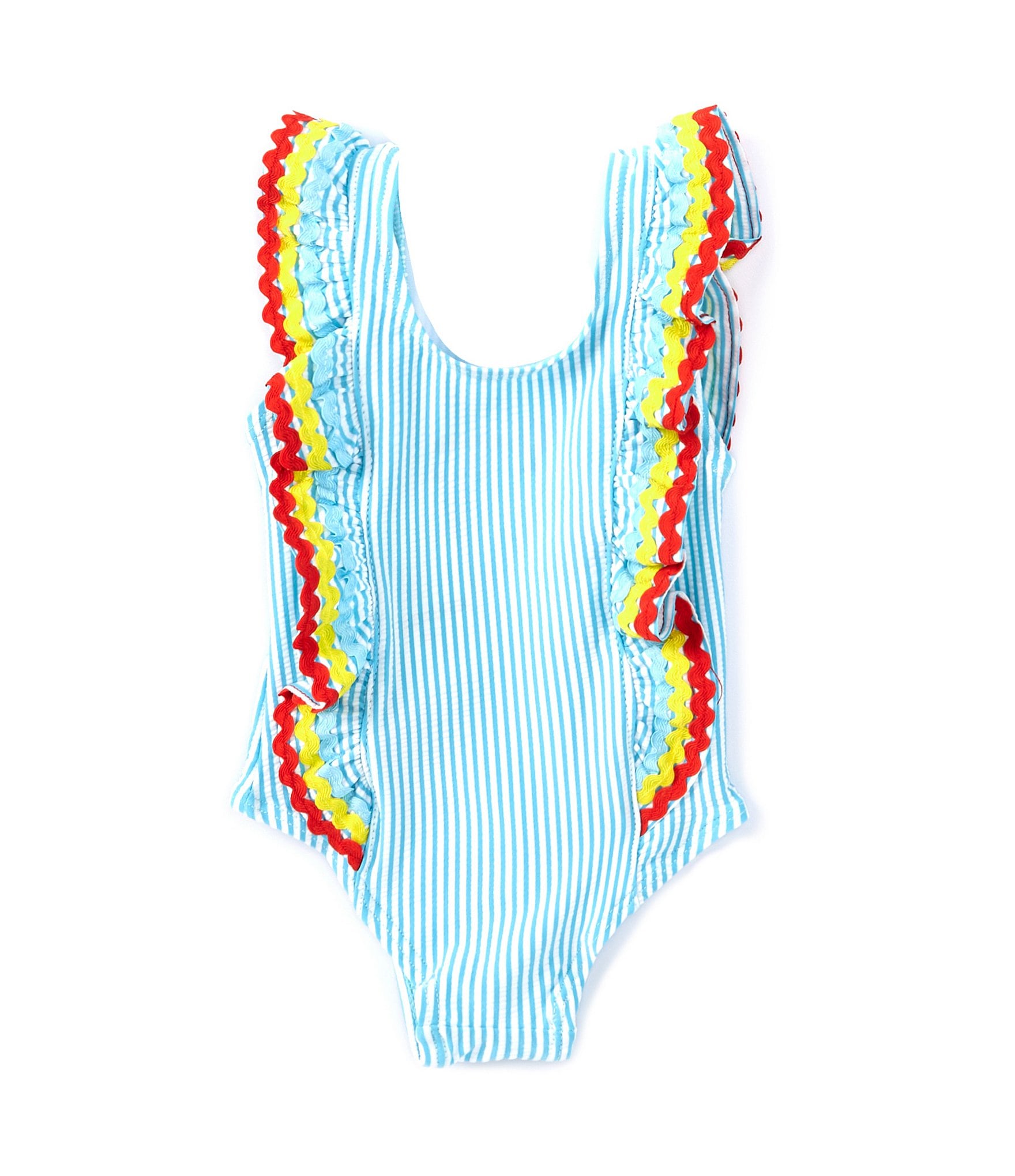 Adventurewear 360 Baby Girls 3-24 Months One Piece Ric Rac Stripe Swimsuit