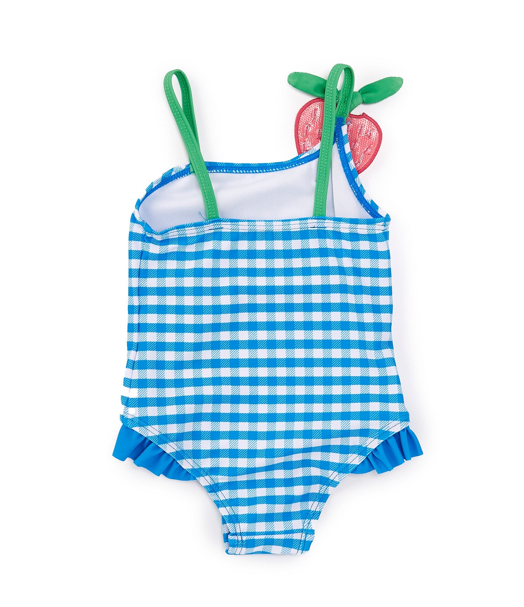 Adventurewear 360 Baby Girls 3-24 Months One-Piece Strawberry Applique Swimsuit