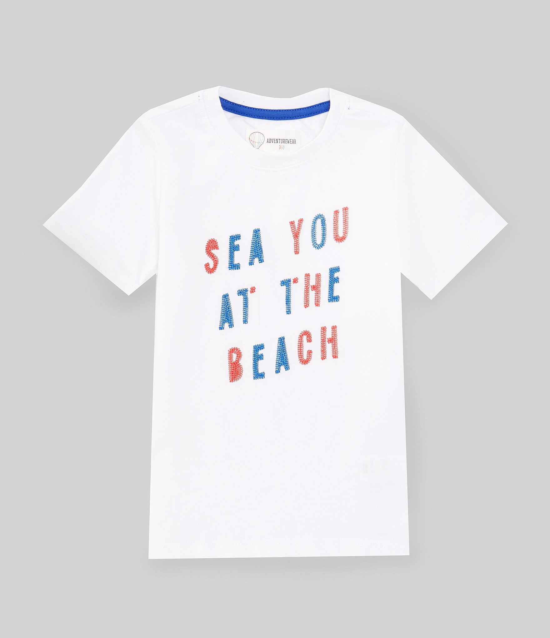 Adventurewear 360 Little Boys 2T-6 Short Sleeve Sea You At The Beach T-Shirt