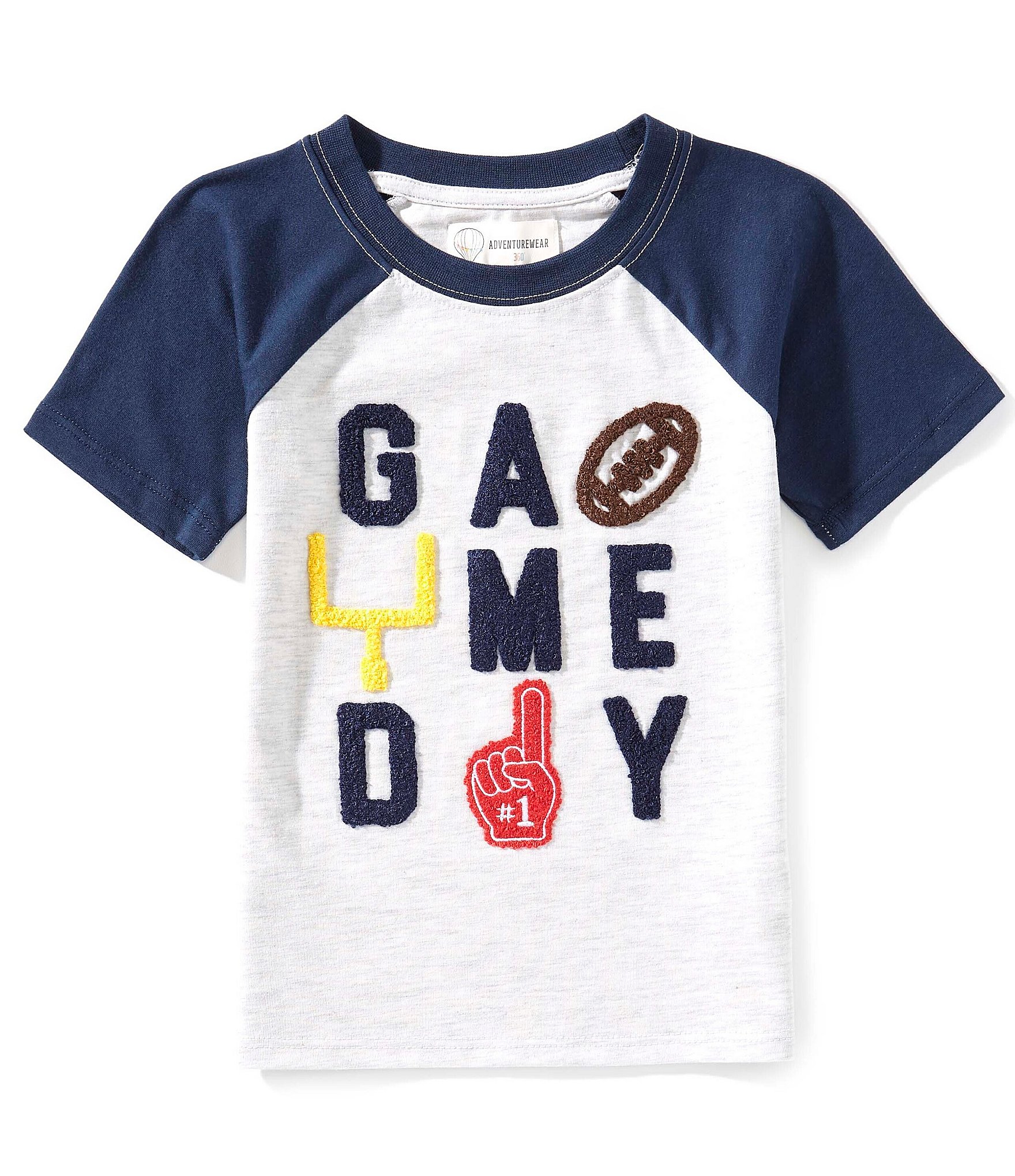 Adventurewear 360 Little Boys Game Day Crew Neck T-Shirt