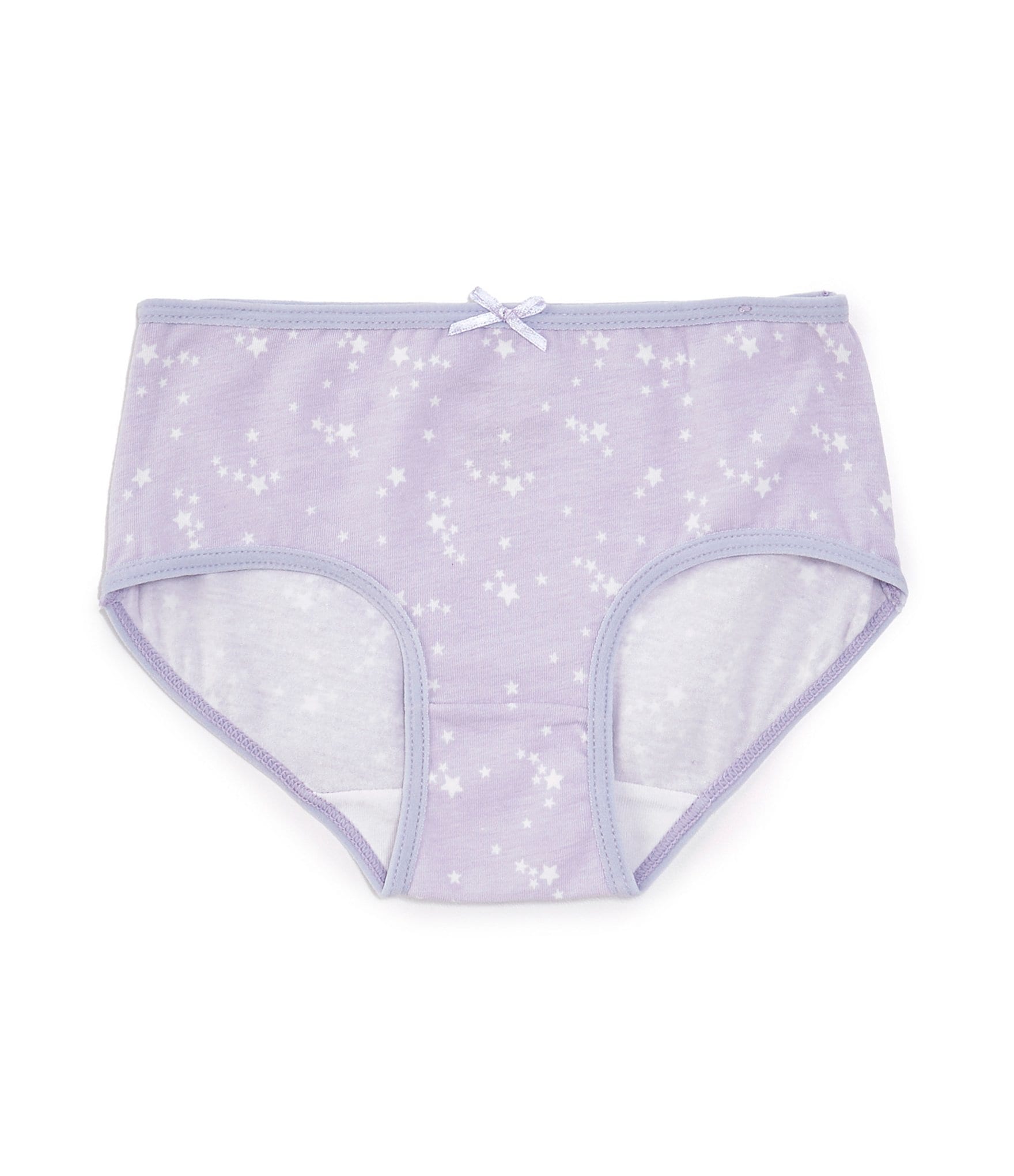 Adventurewear 360 Little Girls 2T-5 Star Print Cotton Brief Panties