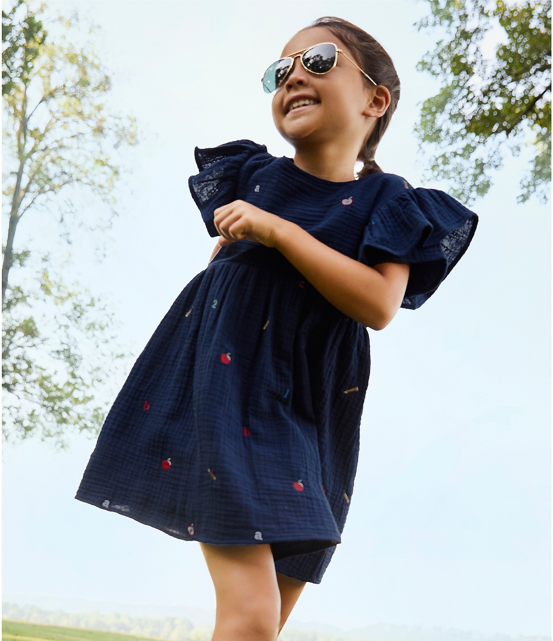 Adventurewear 360 Little Girls 2T-6X Back To School Dress