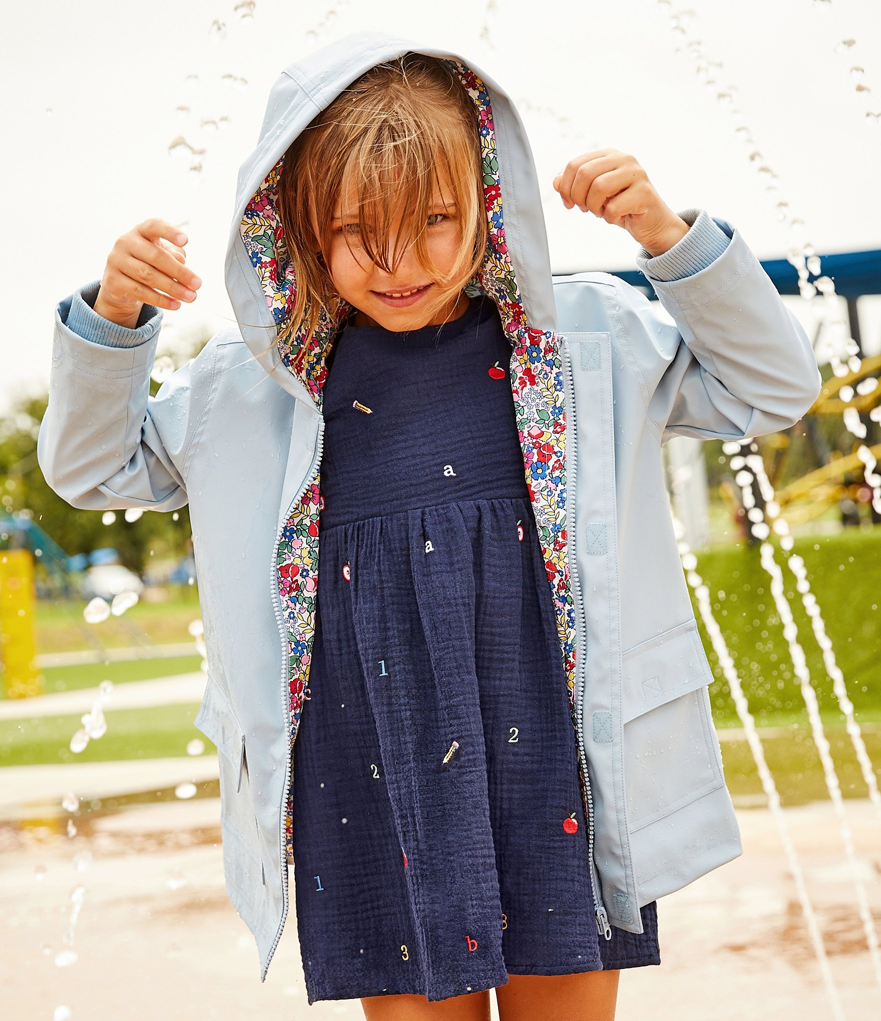 Adventurewear 360 Little Girls Mini Rain Coat