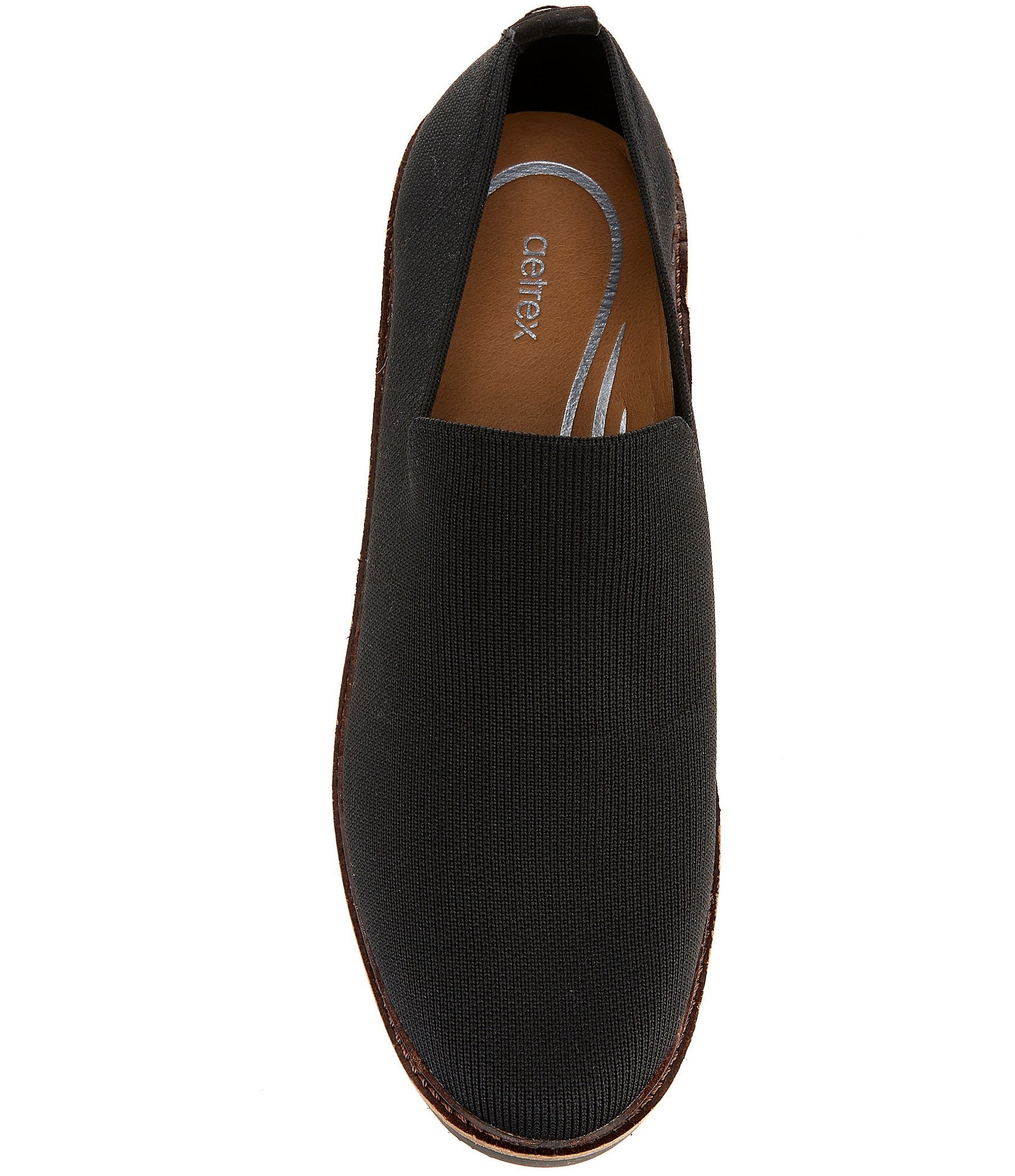 Aetrex Chloee Bik Knit Slip On Loafers