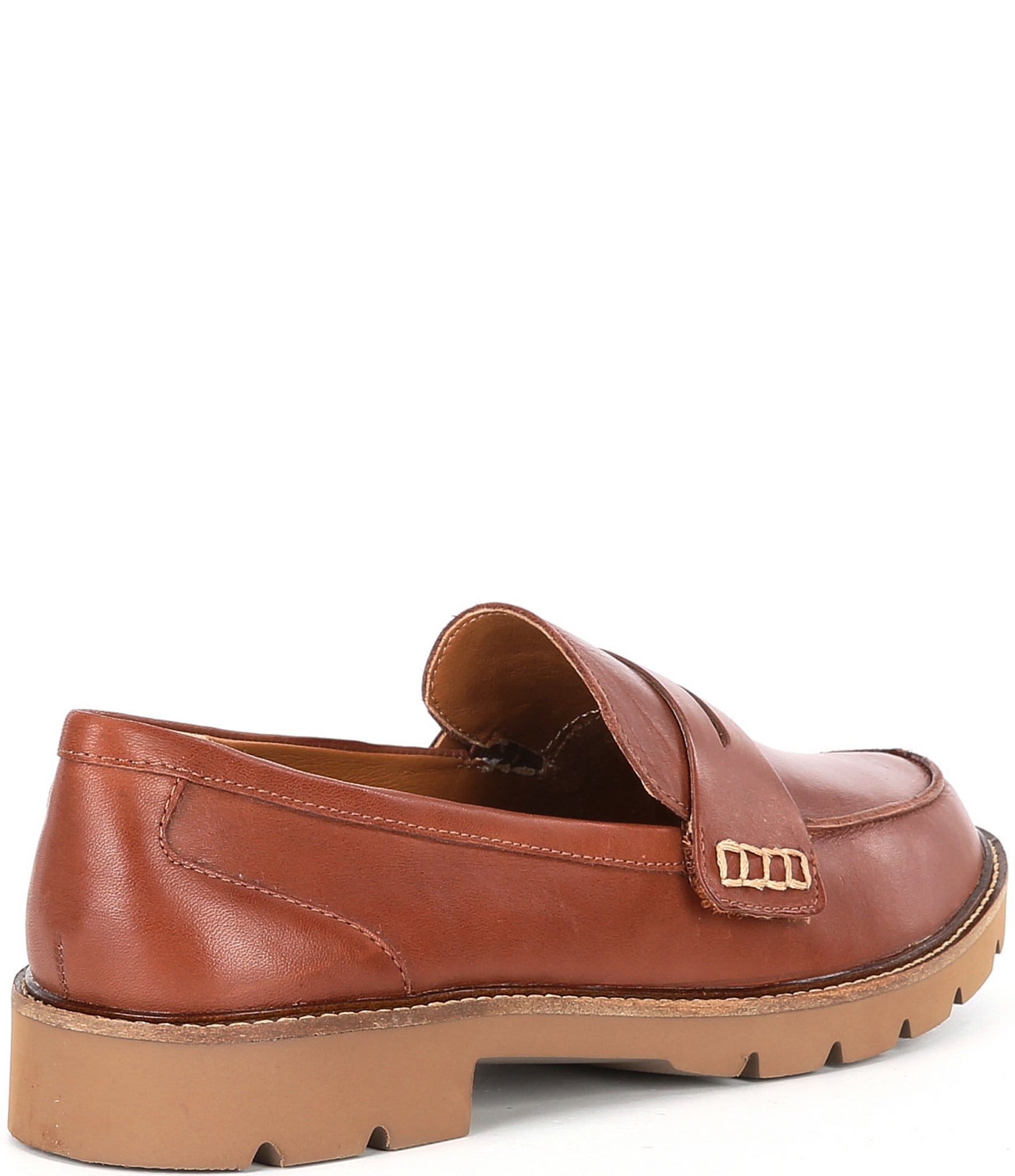 Aetrex Colette Leather Penny Loafers