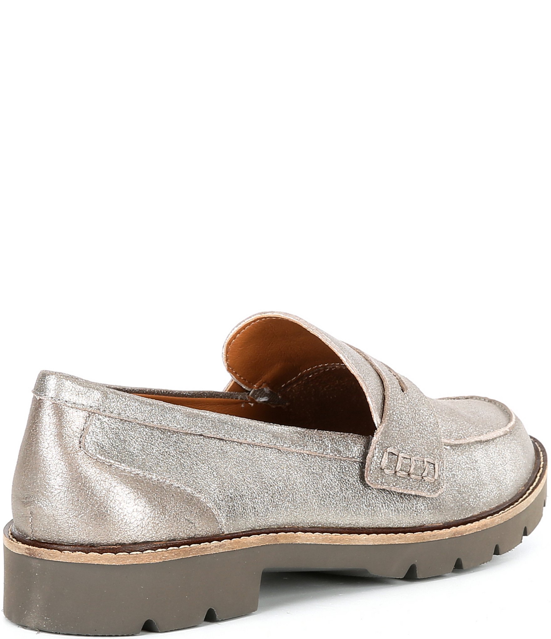 Aetrex Colette Leather Penny Loafers