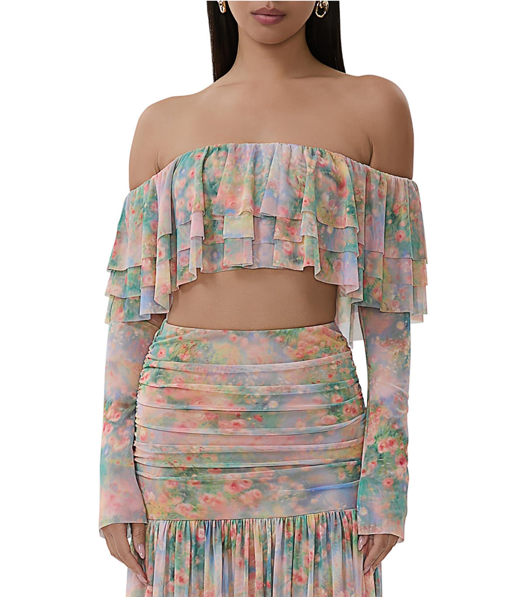 ANDMARY】Alma ribbon tops