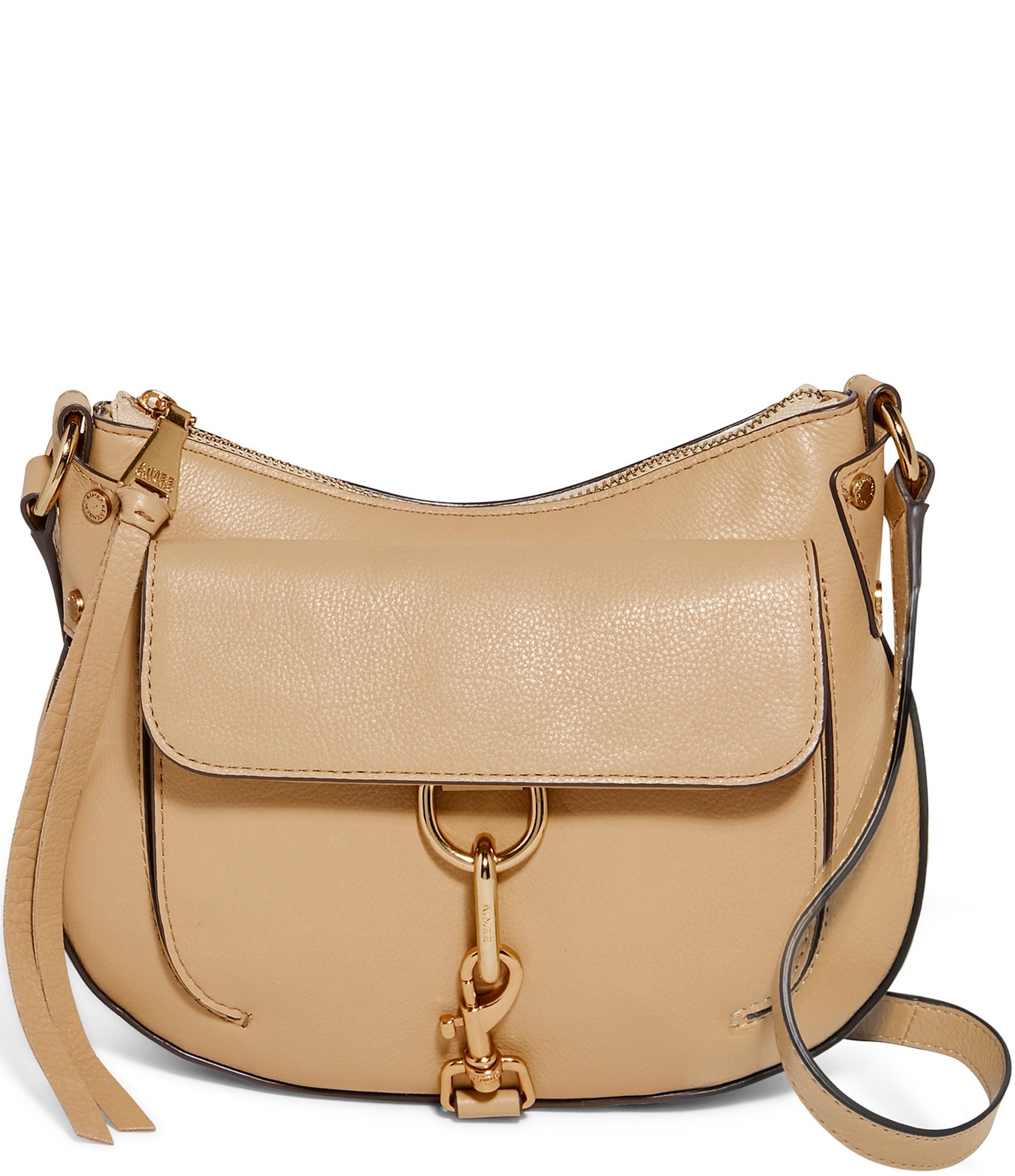 Aimee Kestenberg Essex Leather Clip Crossbody Bag | Dillard's