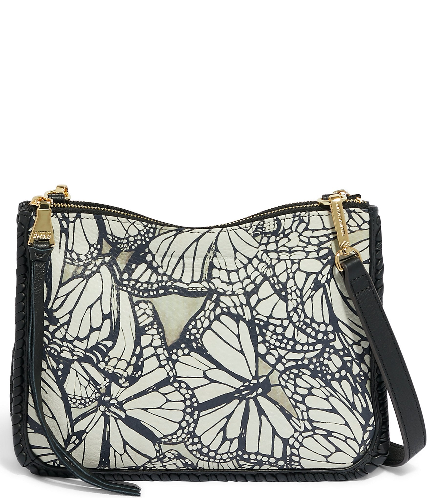 Aimee Kestenberg Famous Double Top Zip Crossbody Bag