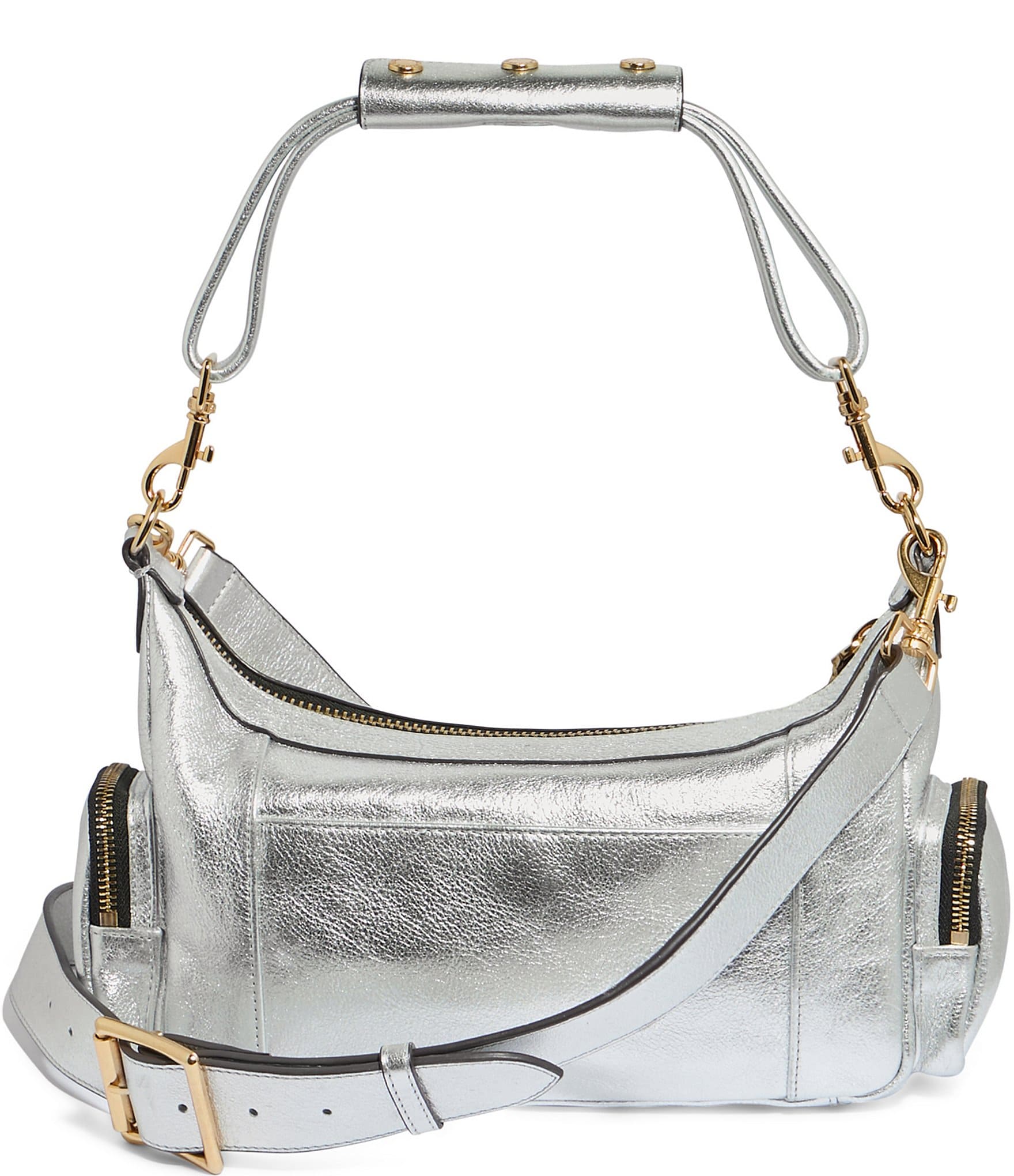 Aimee Kestenberg Away We Go Metallic Convertible Shoulder Bag