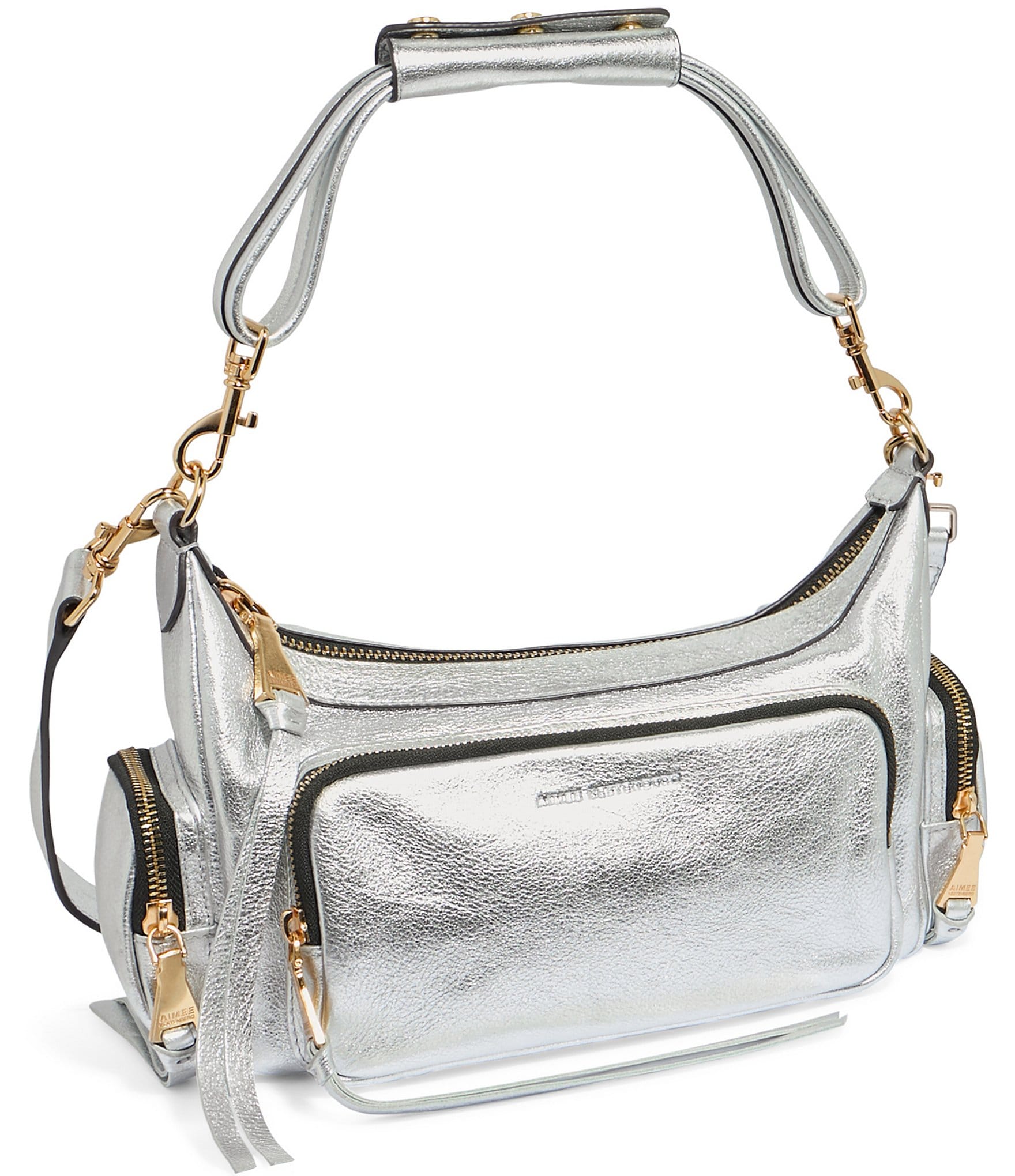 Aimee Kestenberg Away We Go Metallic Convertible Shoulder Bag