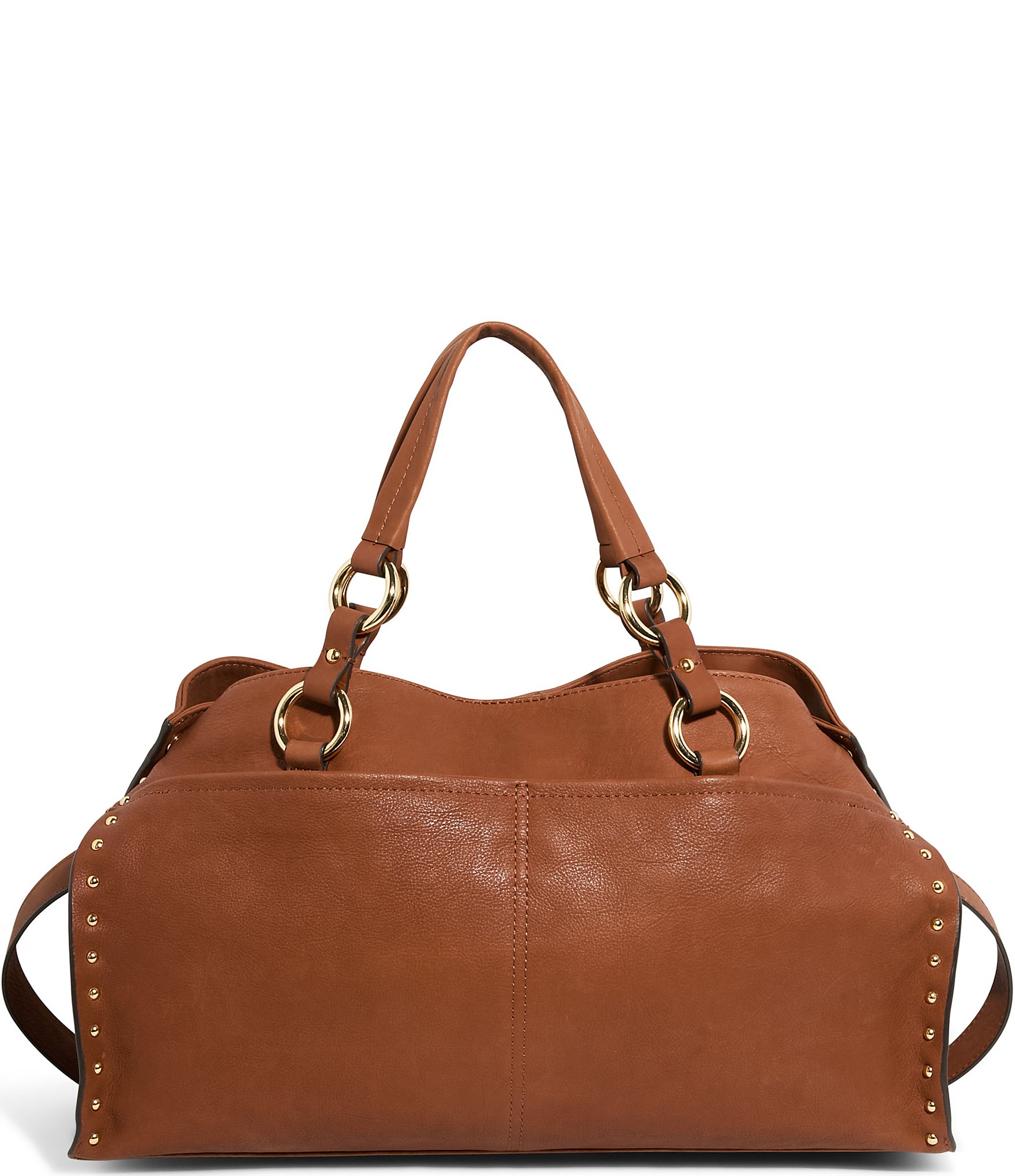 AIMEE Rodeo Large Leather Satchel Bag