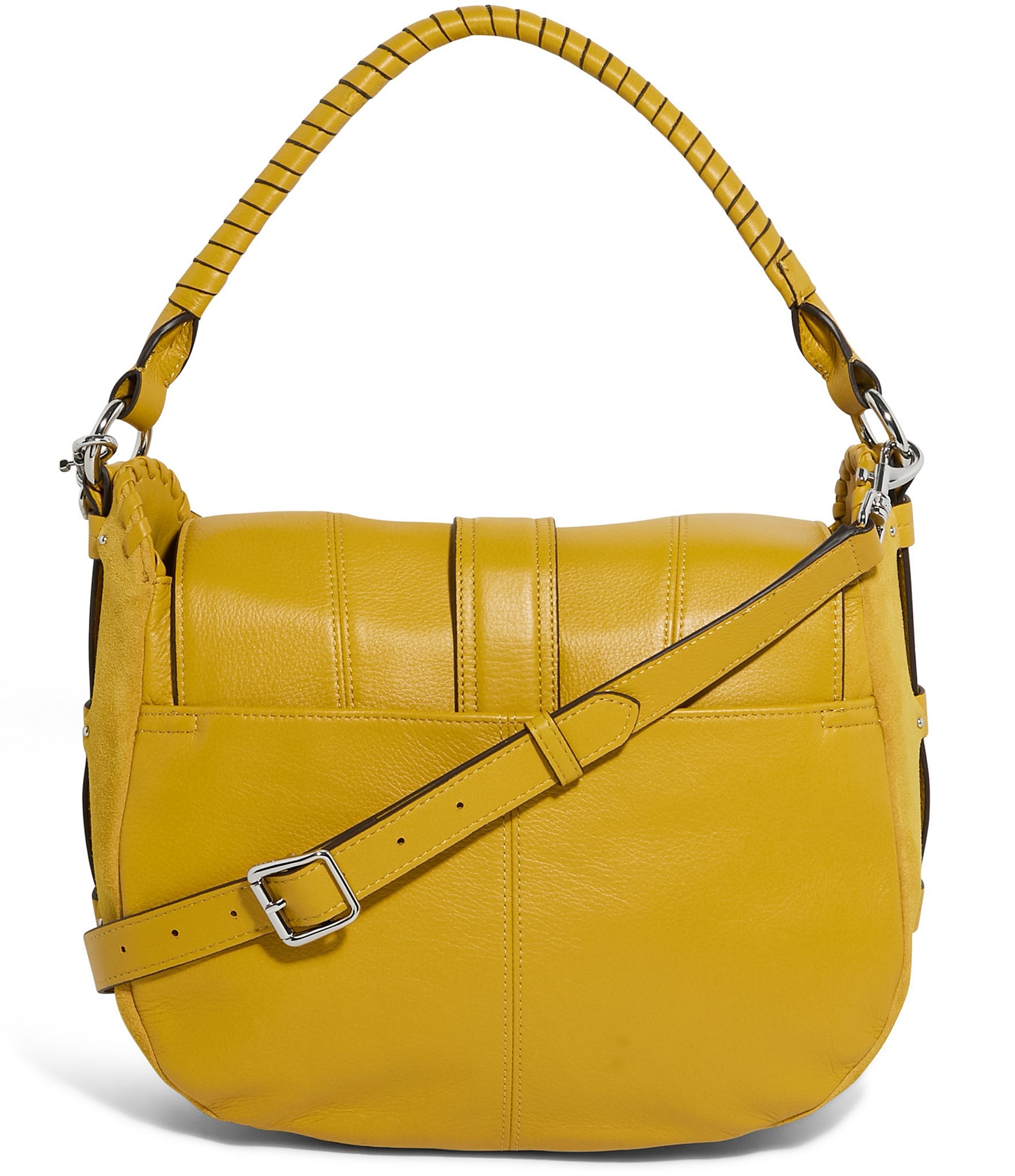 AIMEE Willow Western Suede Convertible Shoulder Bag