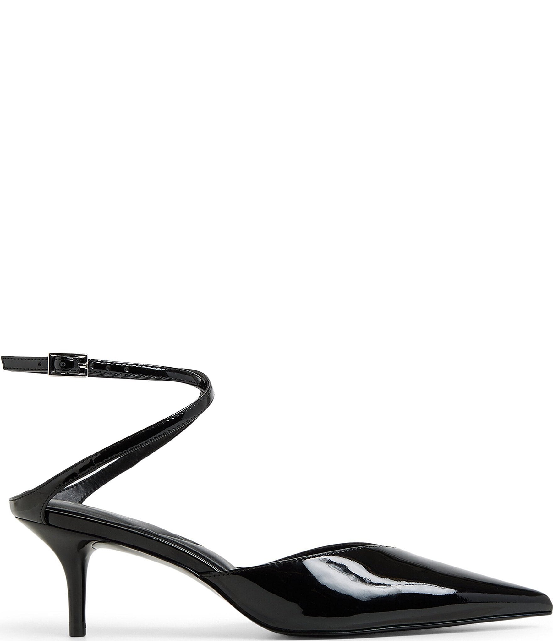 ALDO Feliccia Patent Ankle Strap Pumps