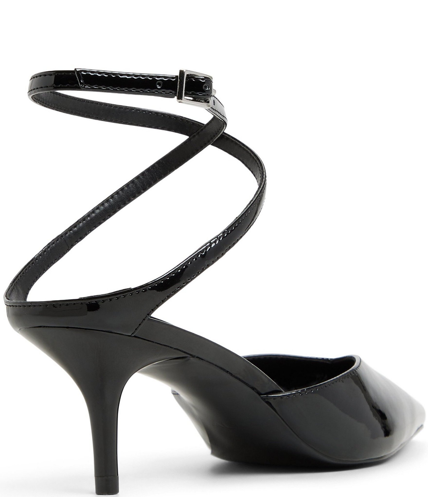 ALDO Feliccia Patent Ankle Strap Pumps