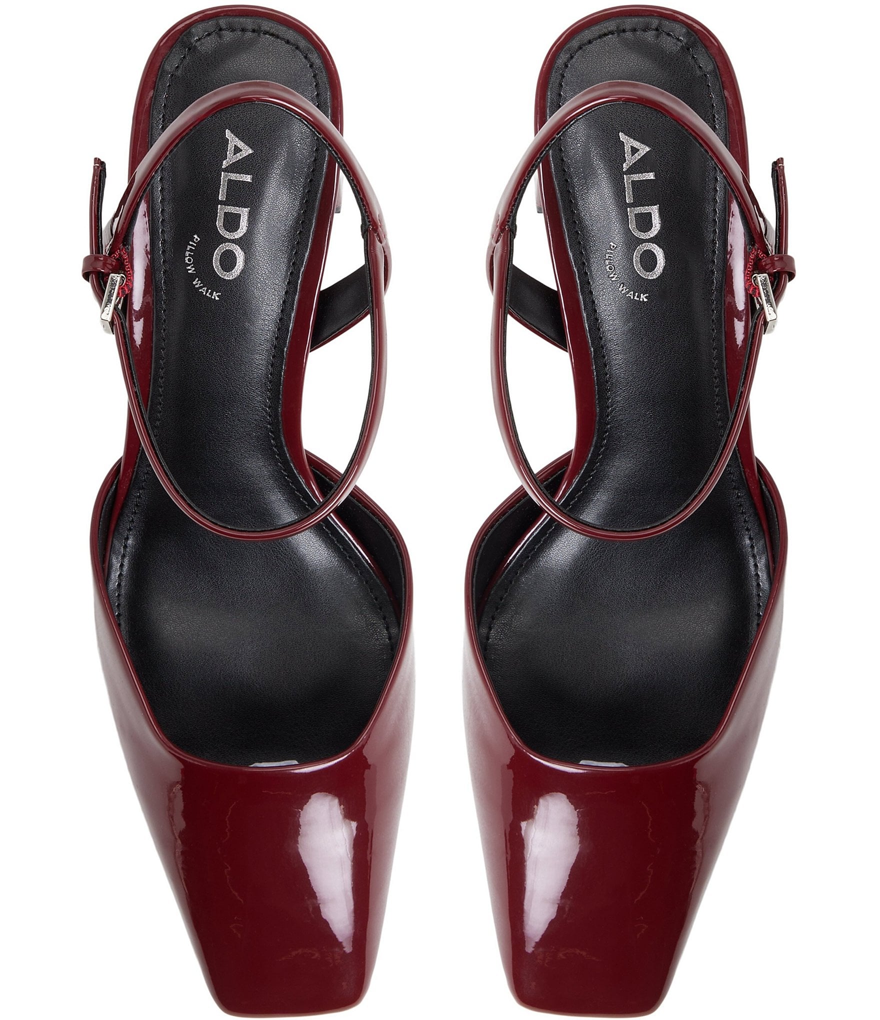 ALDO Gennifer Patent Ankle Strap Pumps