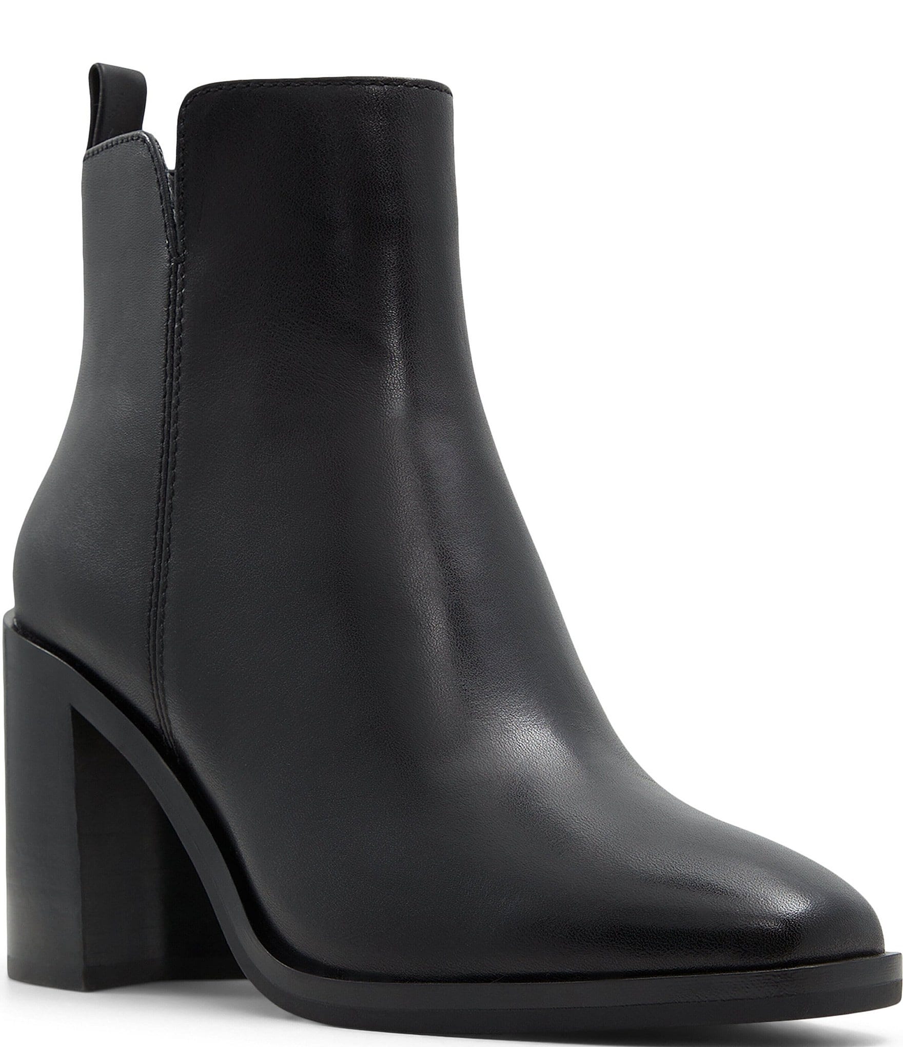 Aldo chunky heel booties best sale