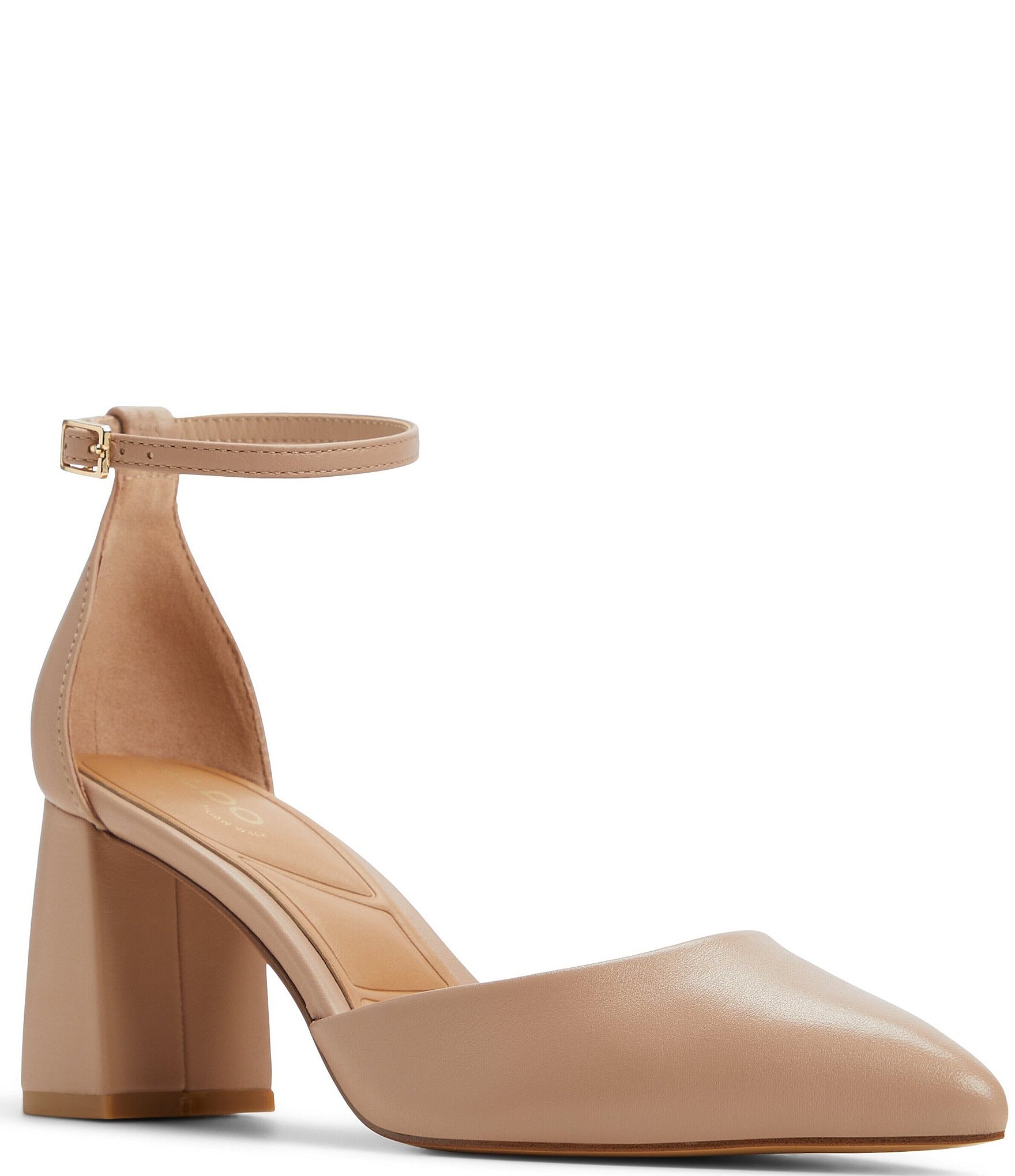 Amazon.com | ALDO Women's Jan Pump, Beige, 5 | Flats