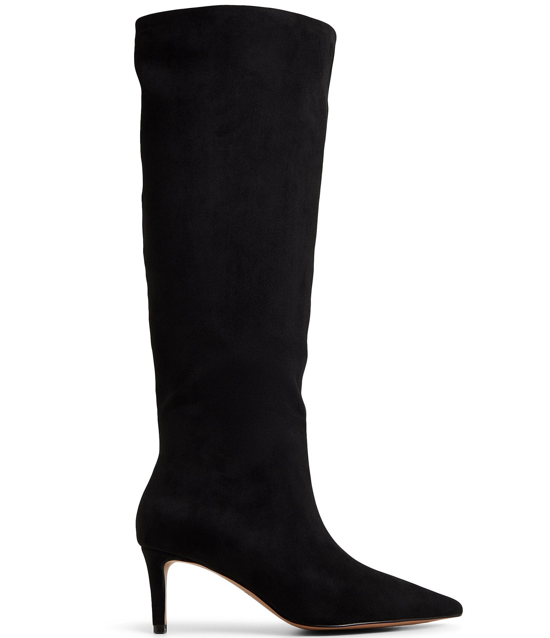 ALDO Kaylynn Sueded Textile Pointed Toe Tall Boots