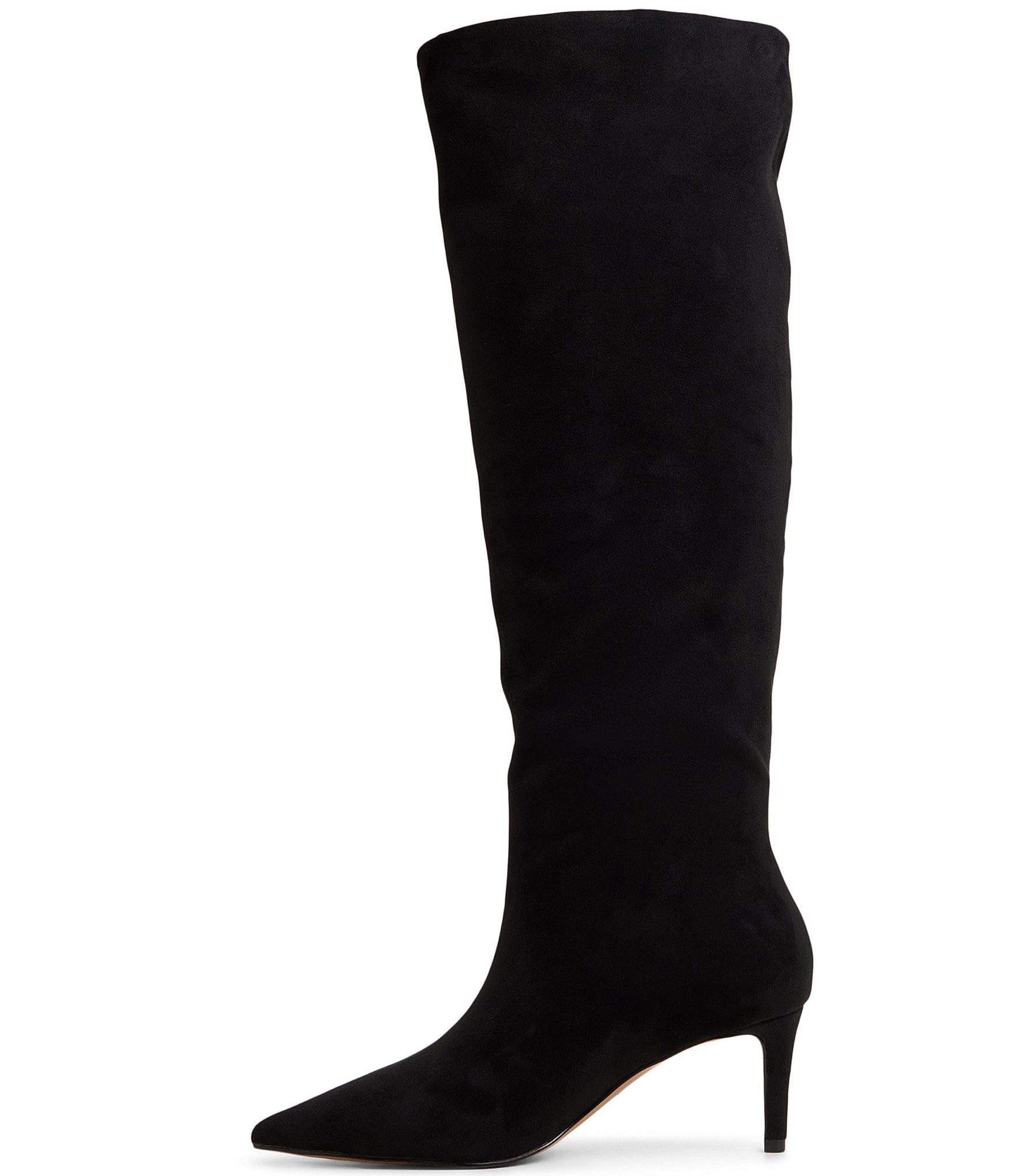 ALDO Kaylynn Sueded Textile Pointed Toe Tall Boots