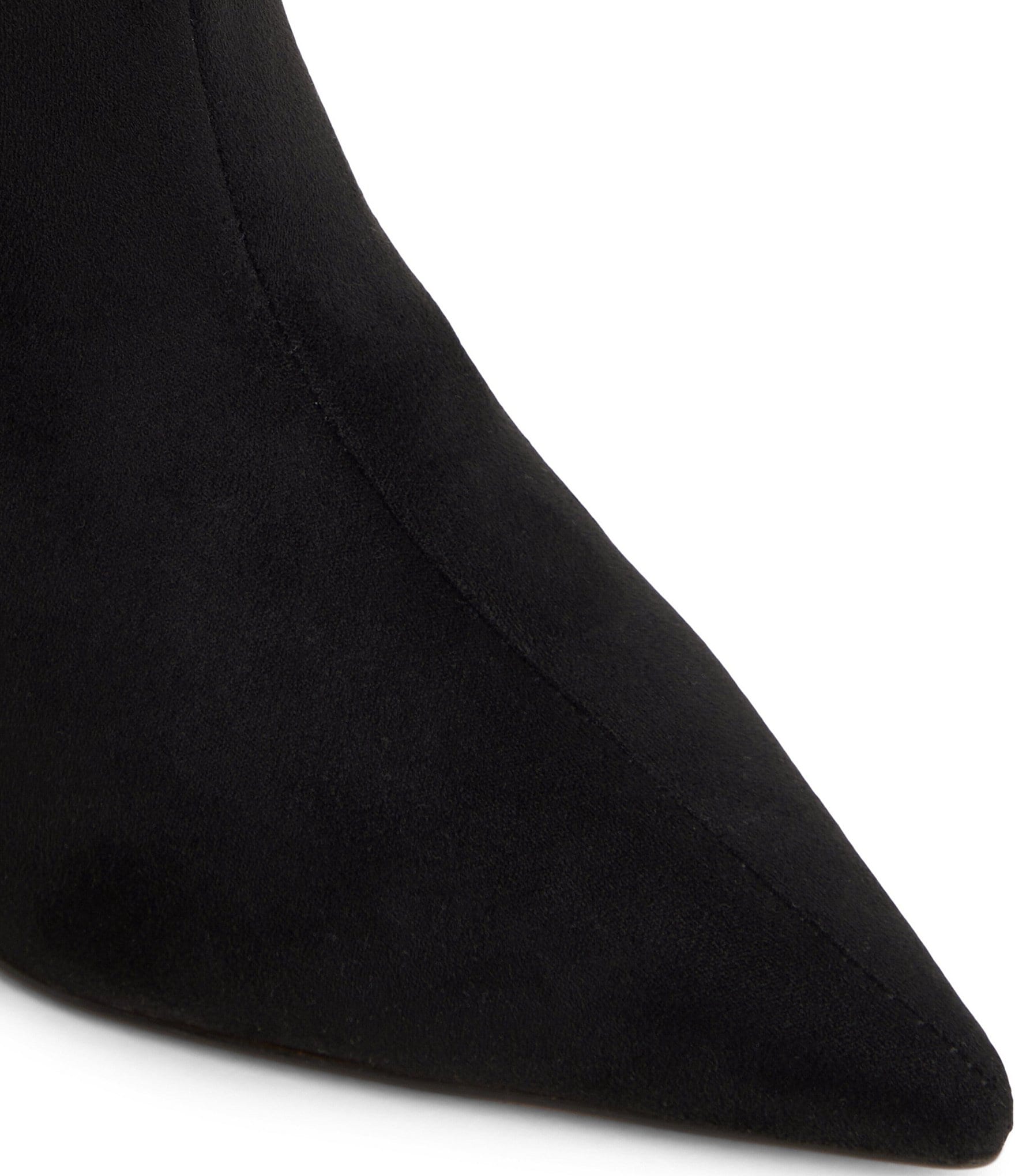 ALDO Kaylynn Sueded Textile Pointed Toe Tall Boots