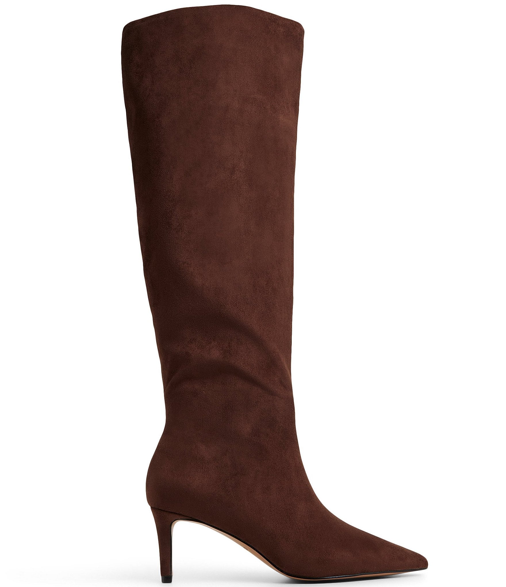 ALDO Kaylynn Sueded Textile Pointed Toe Tall Boots