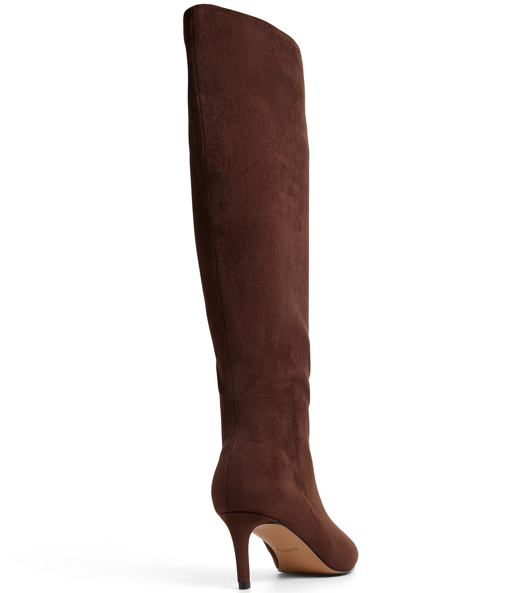 ALDO Kaylynn Sueded Textile Pointed Toe Tall Boots