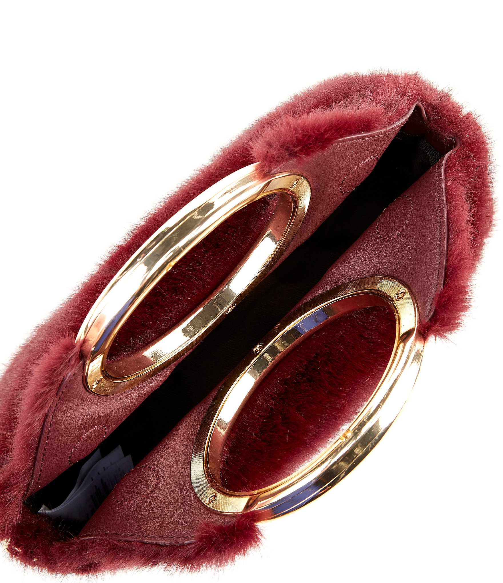 ALDO Kelhanifurr Medium Bangle Faux Fur Convertible Crossbody Bag