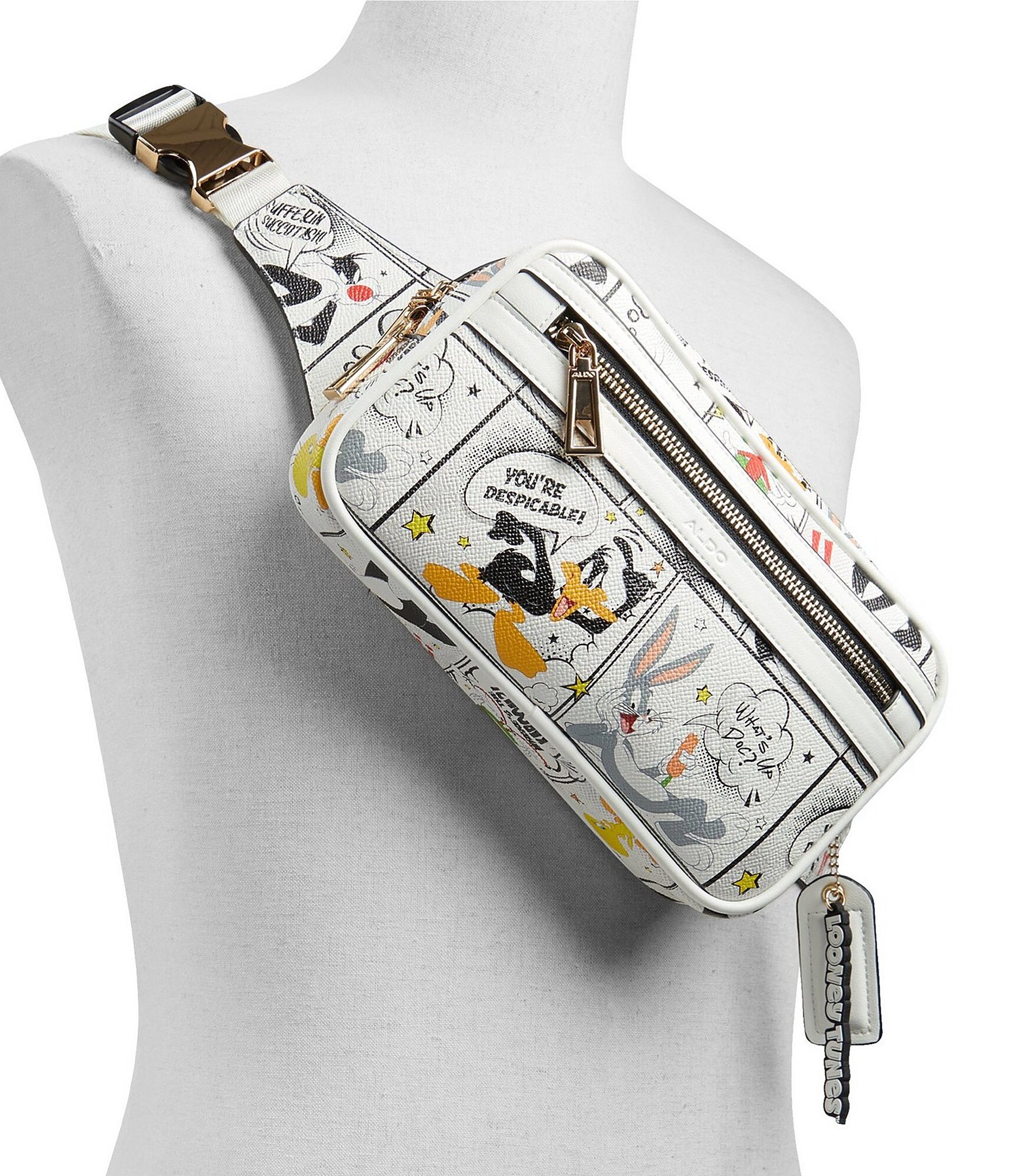 ALDO Looney Tunes x ALDO Comic Print Belt Bag