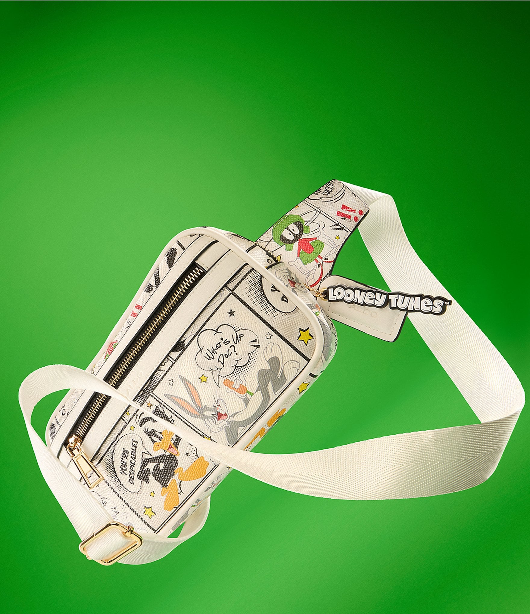 ALDO Looney Tunes x ALDO Comic Print Belt Bag