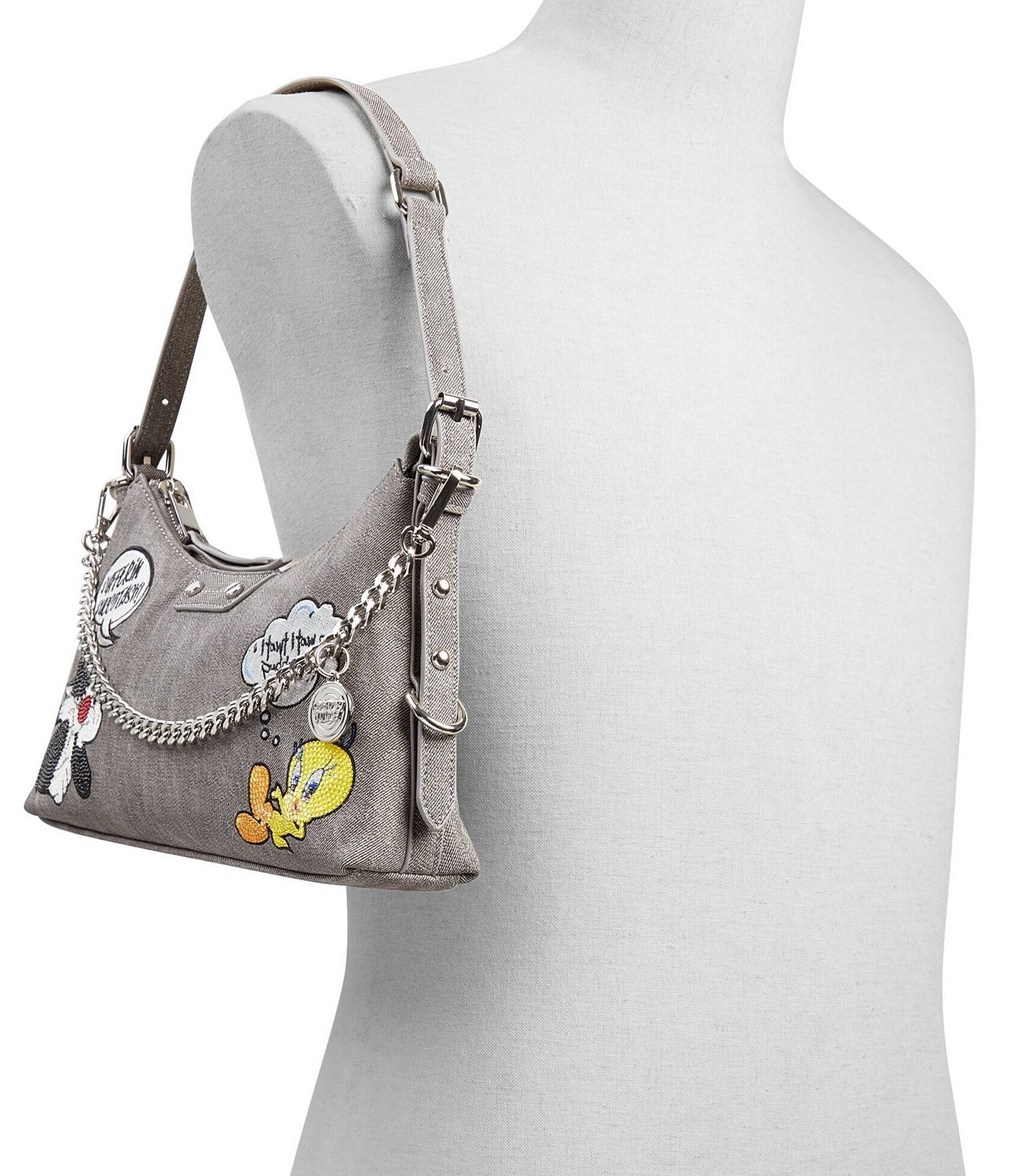 ALDO Looney Tunes x ALDO Denim Shoulder Bag