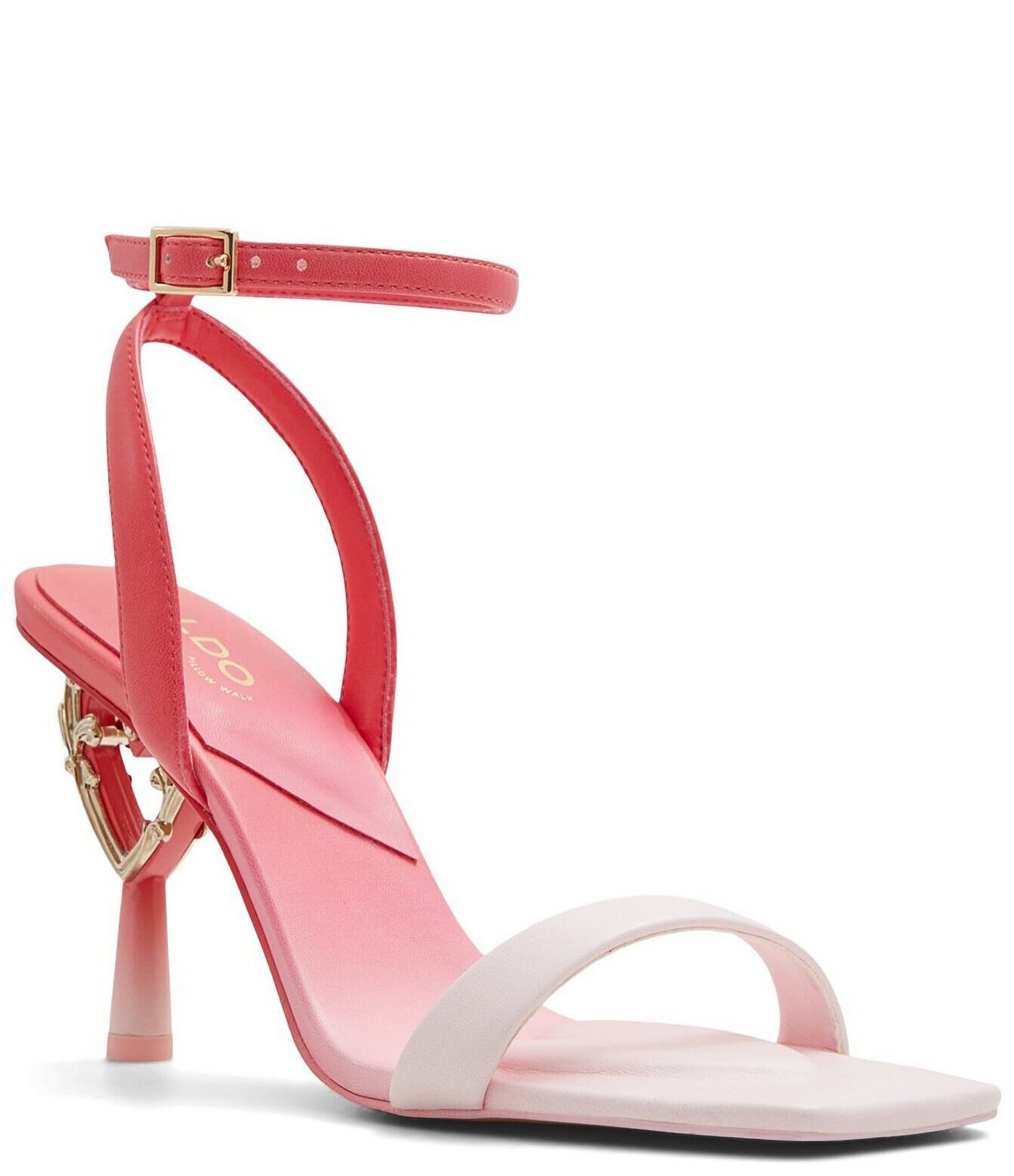 ALDO Lovethrone Ombre Heart Heel Dress Sandals | Dillard's