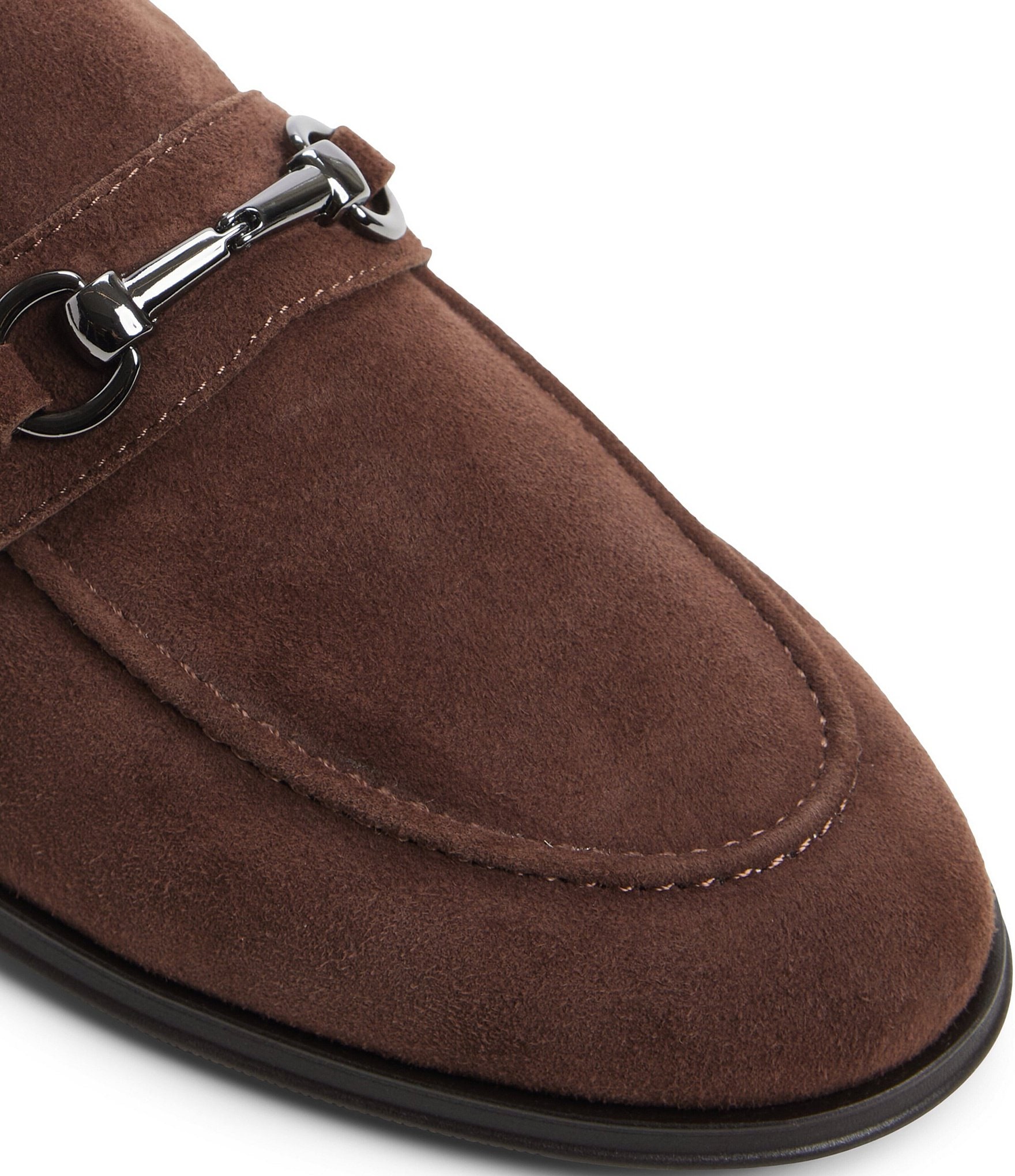 ALDO Men's Traveller Suede Bit Buckle Loafers
