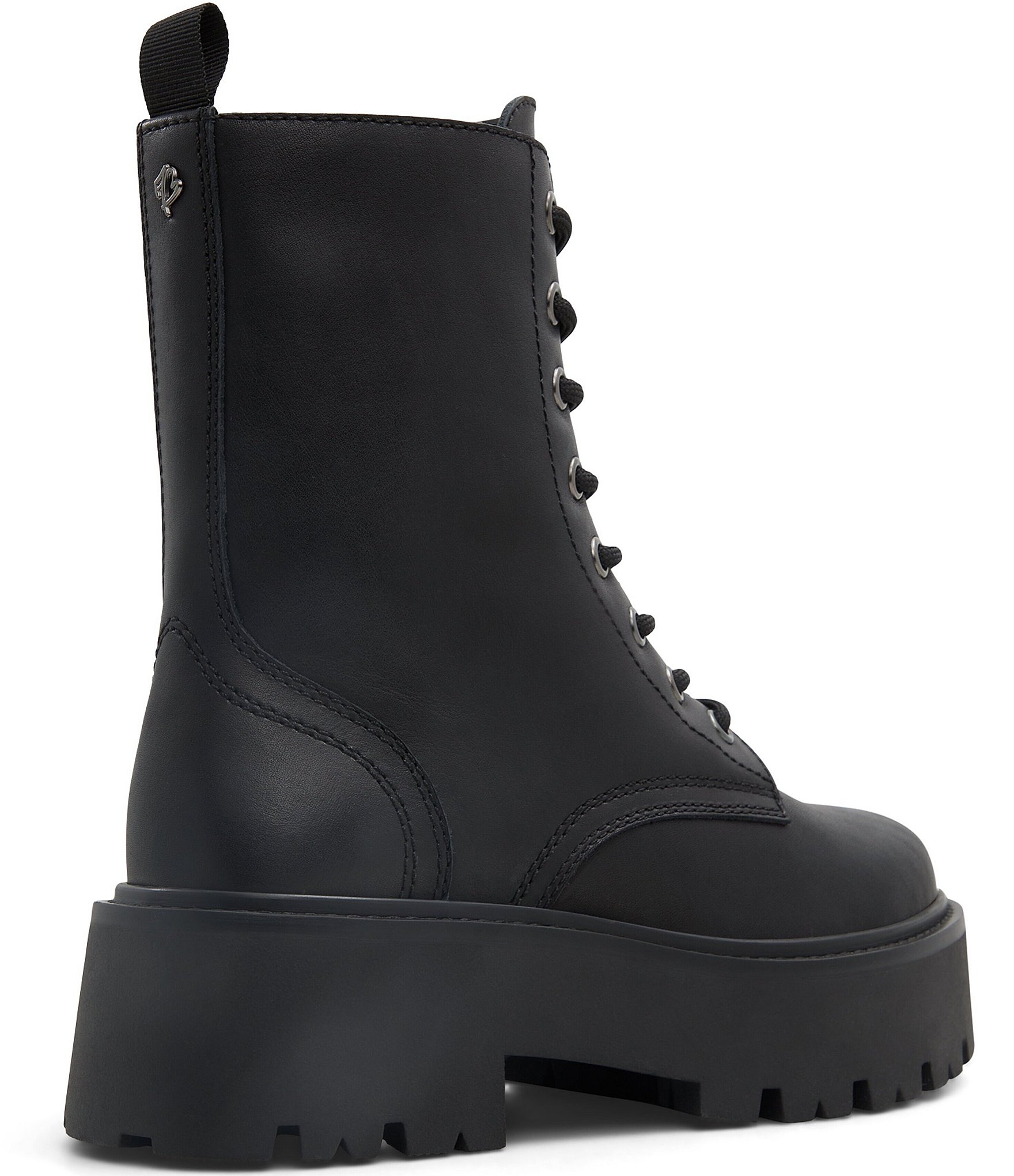 ALDO Moimas Leather Platform Combat Booties