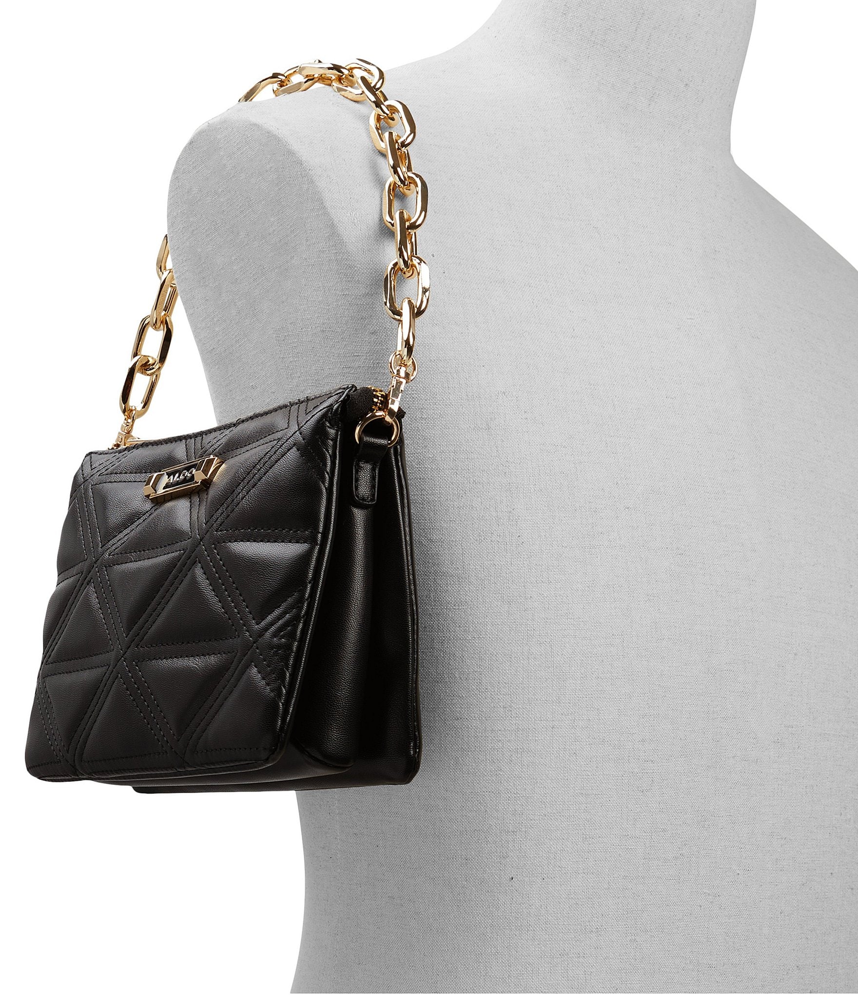 ALDO Rhilikinn Quilted Geometric Crossbody Bag