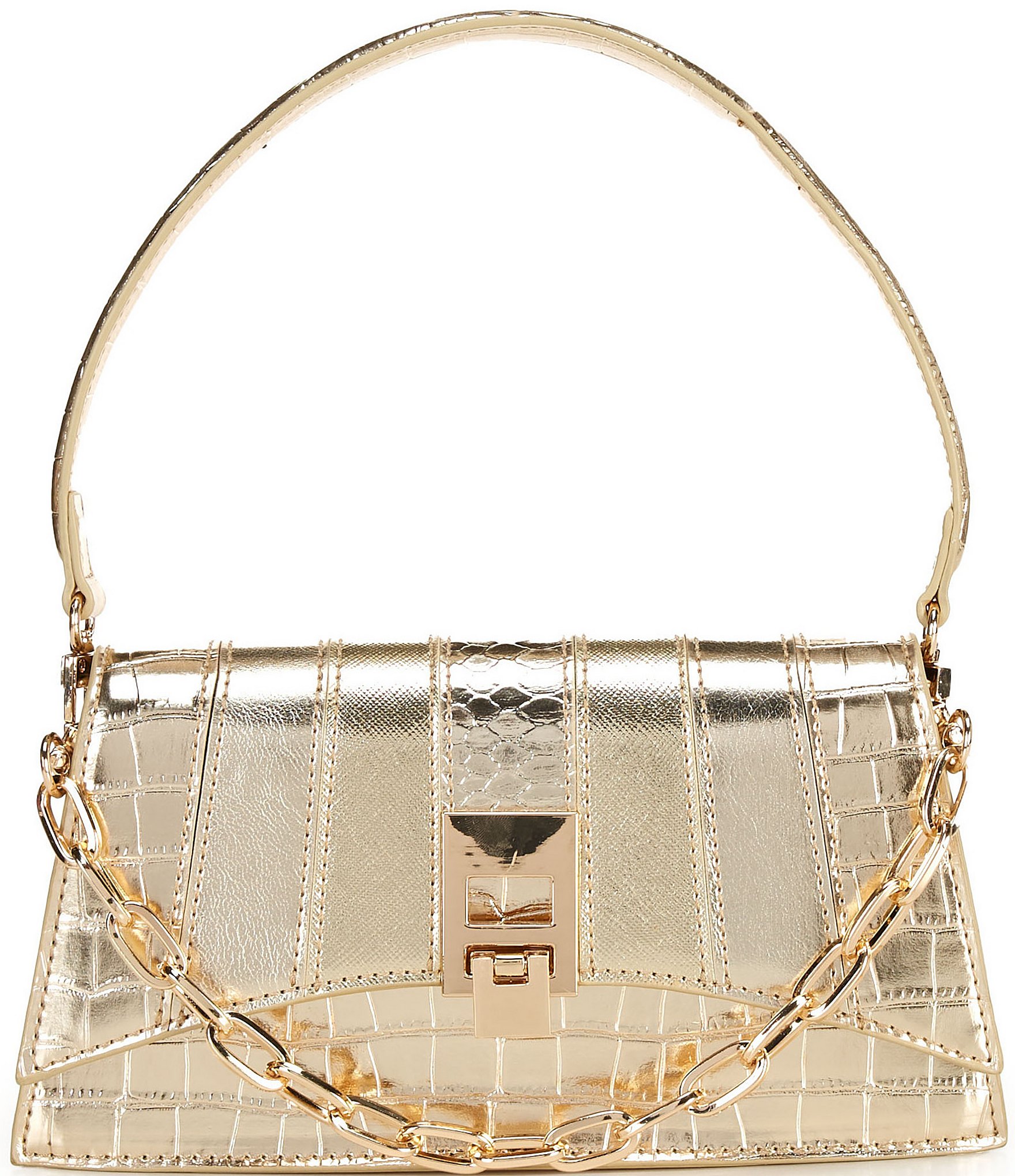 ALDO Ryannaax Metallic Shoulder Bag | Dillard's