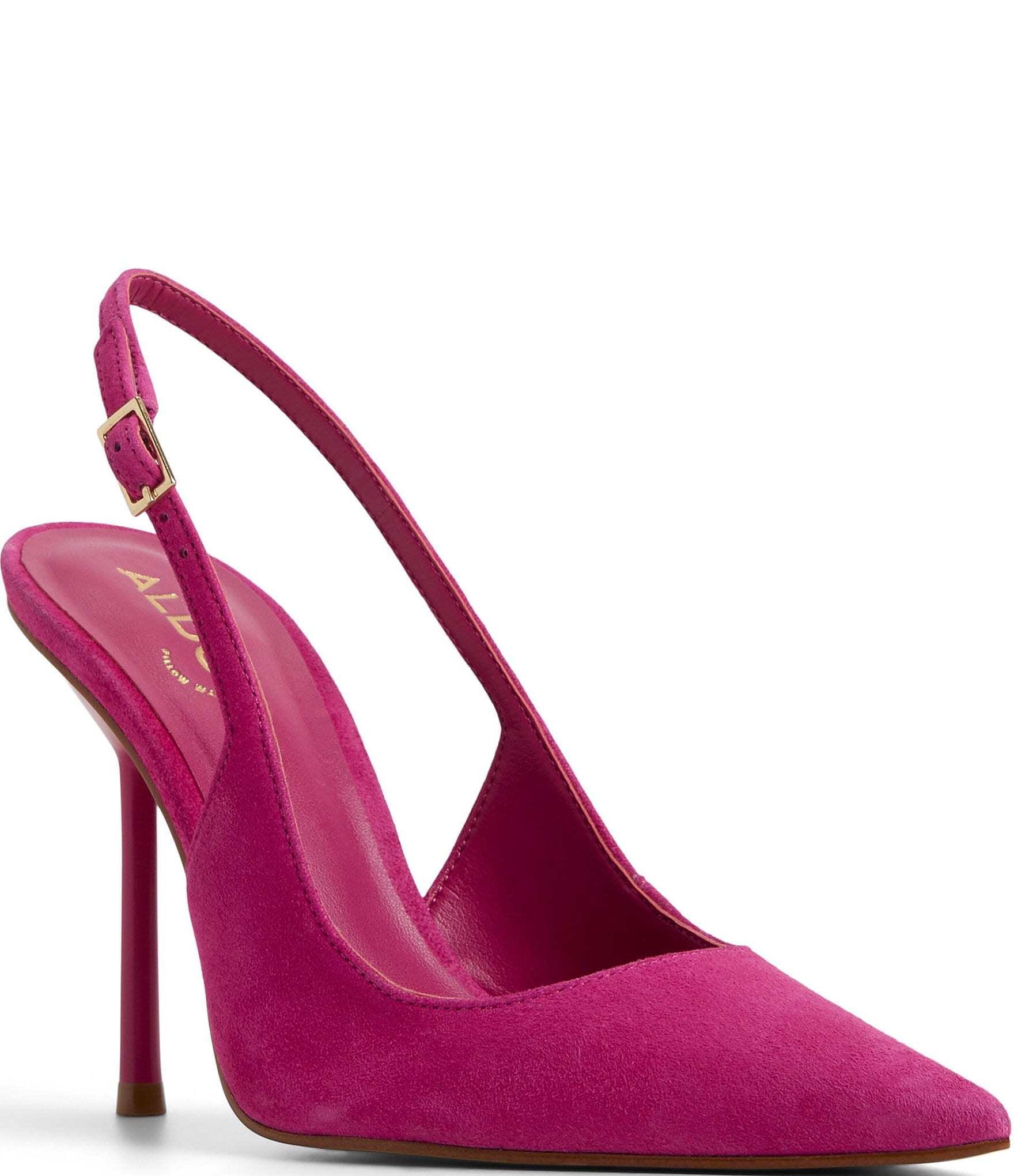 ALDO Serrah Suede Pointed Toe Slingback Pumps