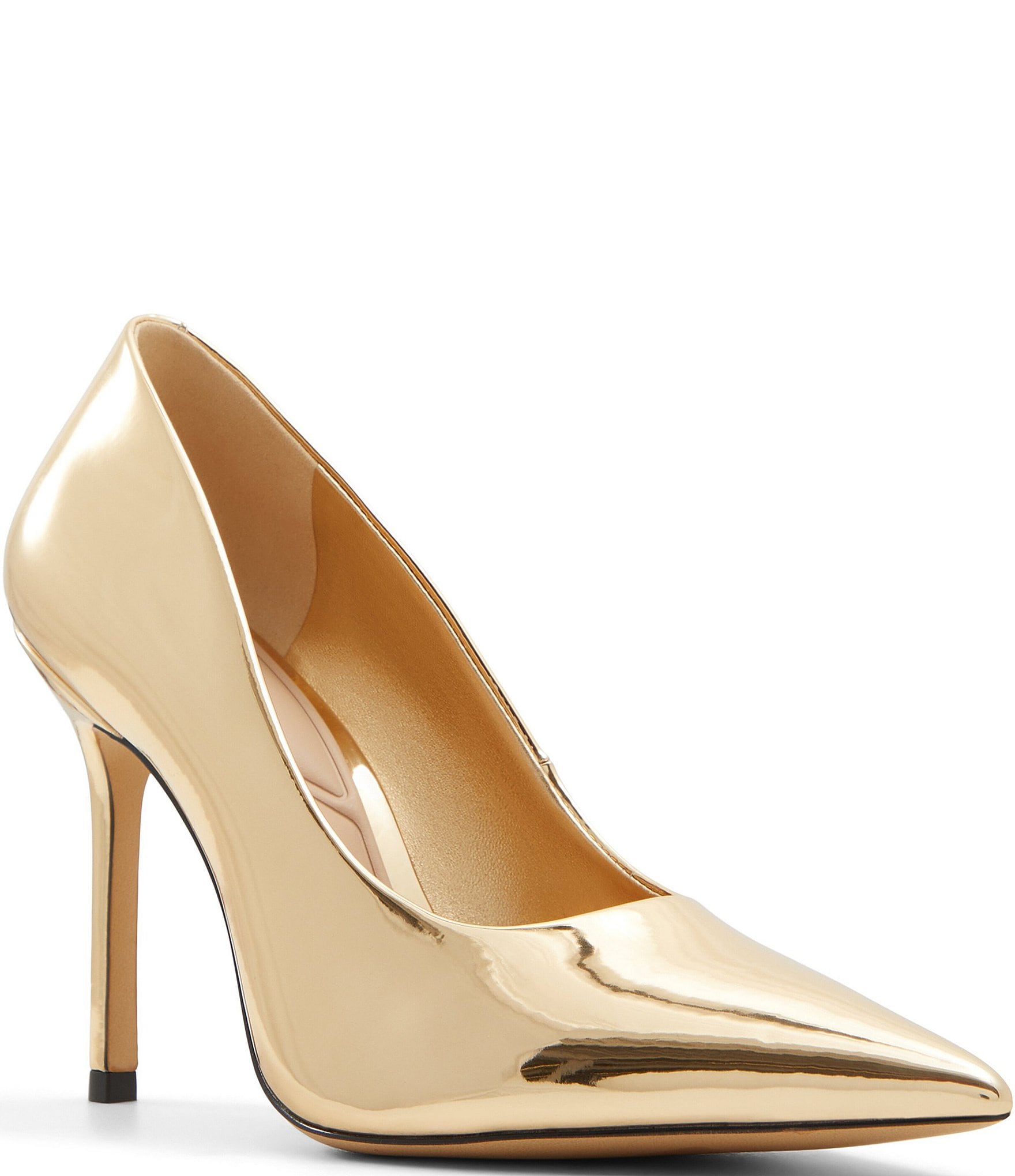 ALDO Sockeye Mirror Metallic Stiletto Pumps Dillard s