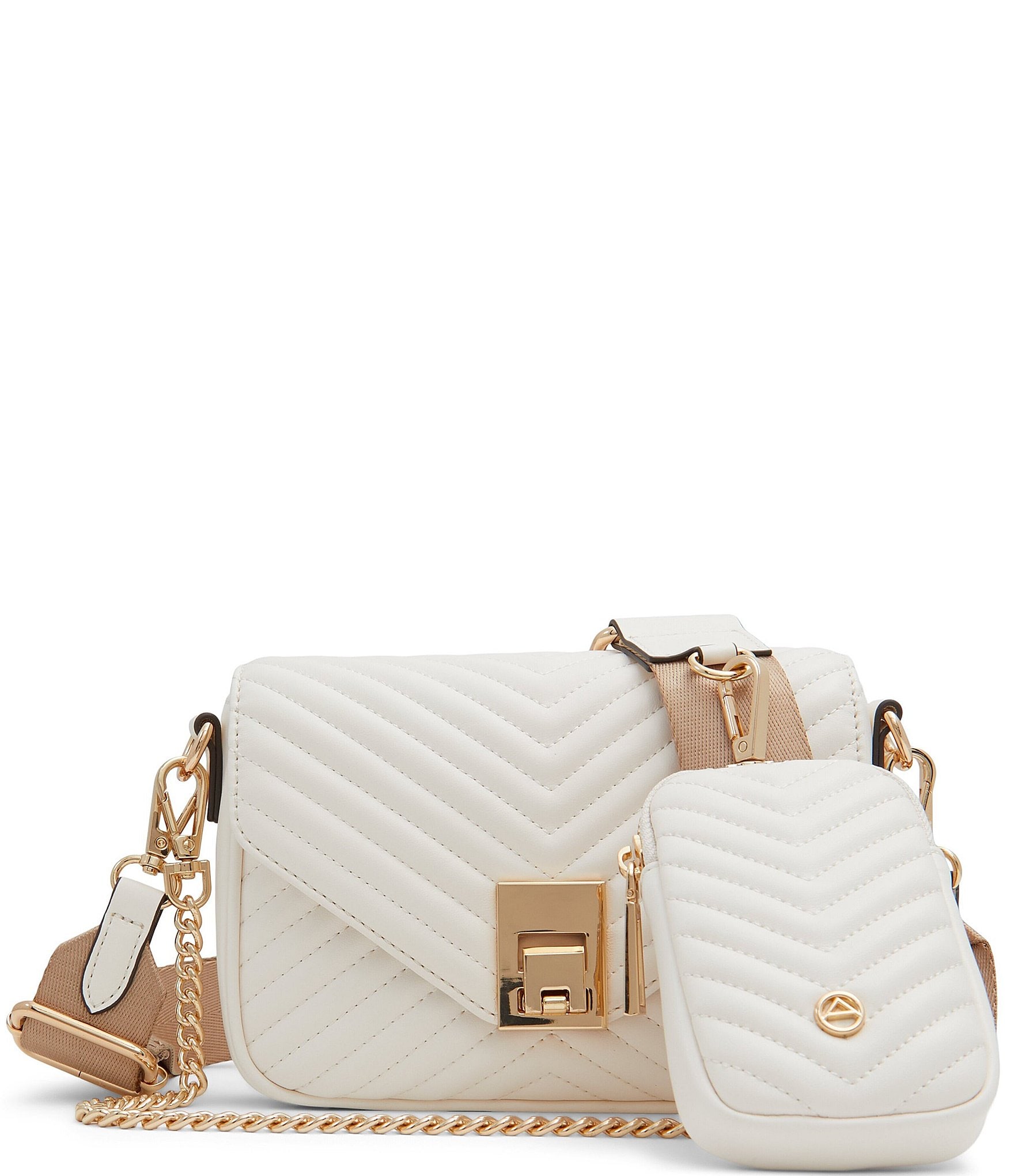 ALDO Unilaax Gold Hardware Crossbody Bag | Dillard's