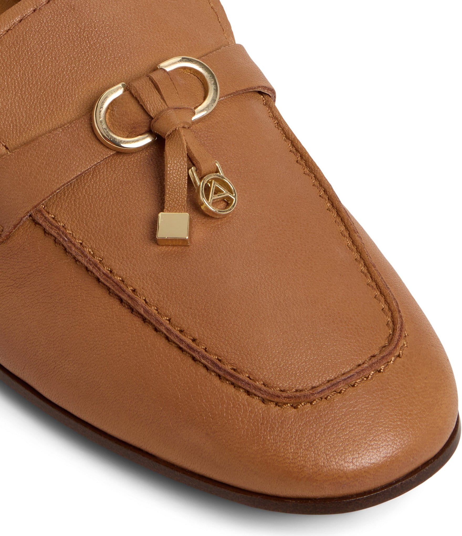 ALDO Ybilide Leather Hardware Tassel Charm Loafers