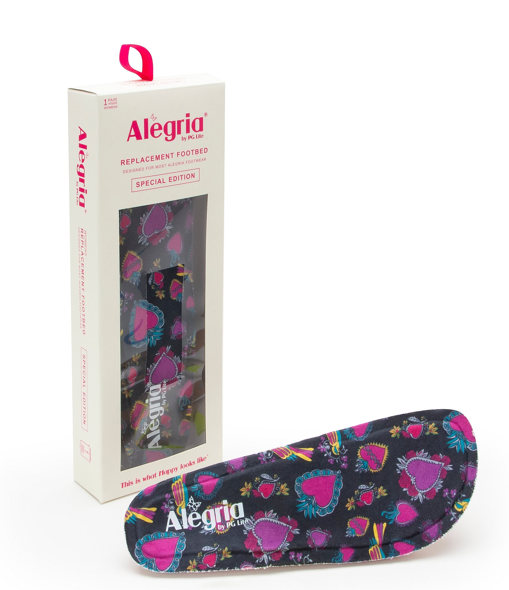 Alegria Frida Print Replacement Footbeds