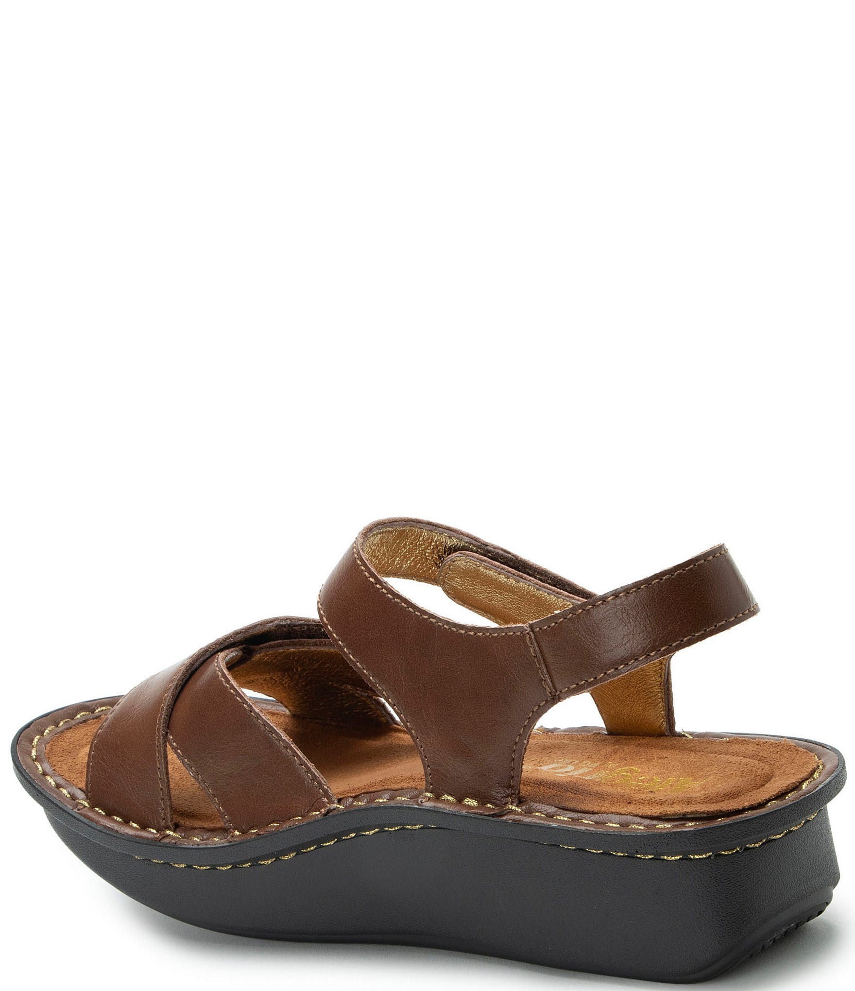 Alegria Kelsi Leather Platform Sandals