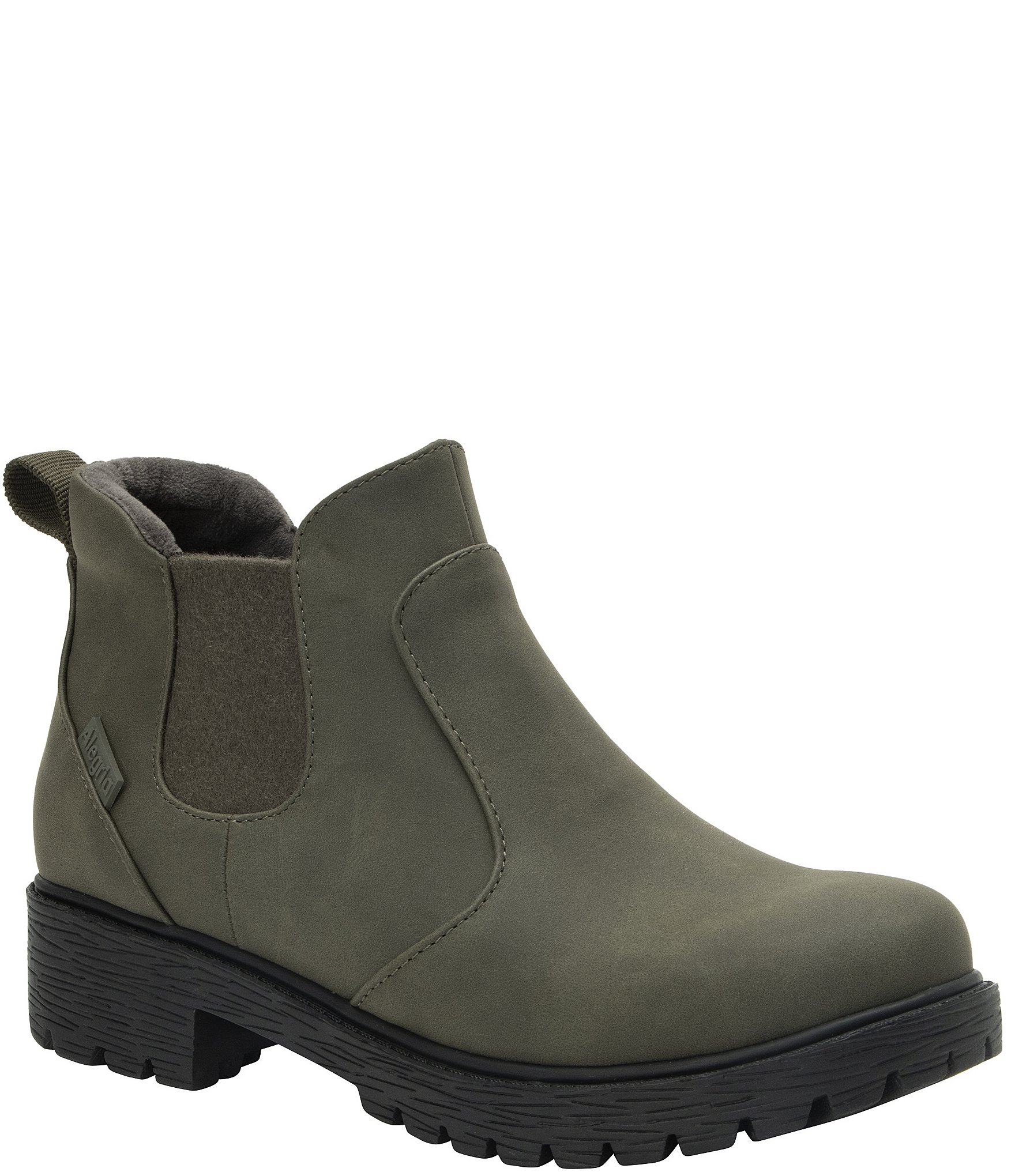 Alegria Rowen Waterproof Lug Sole Chelsea Booties | Dillard's