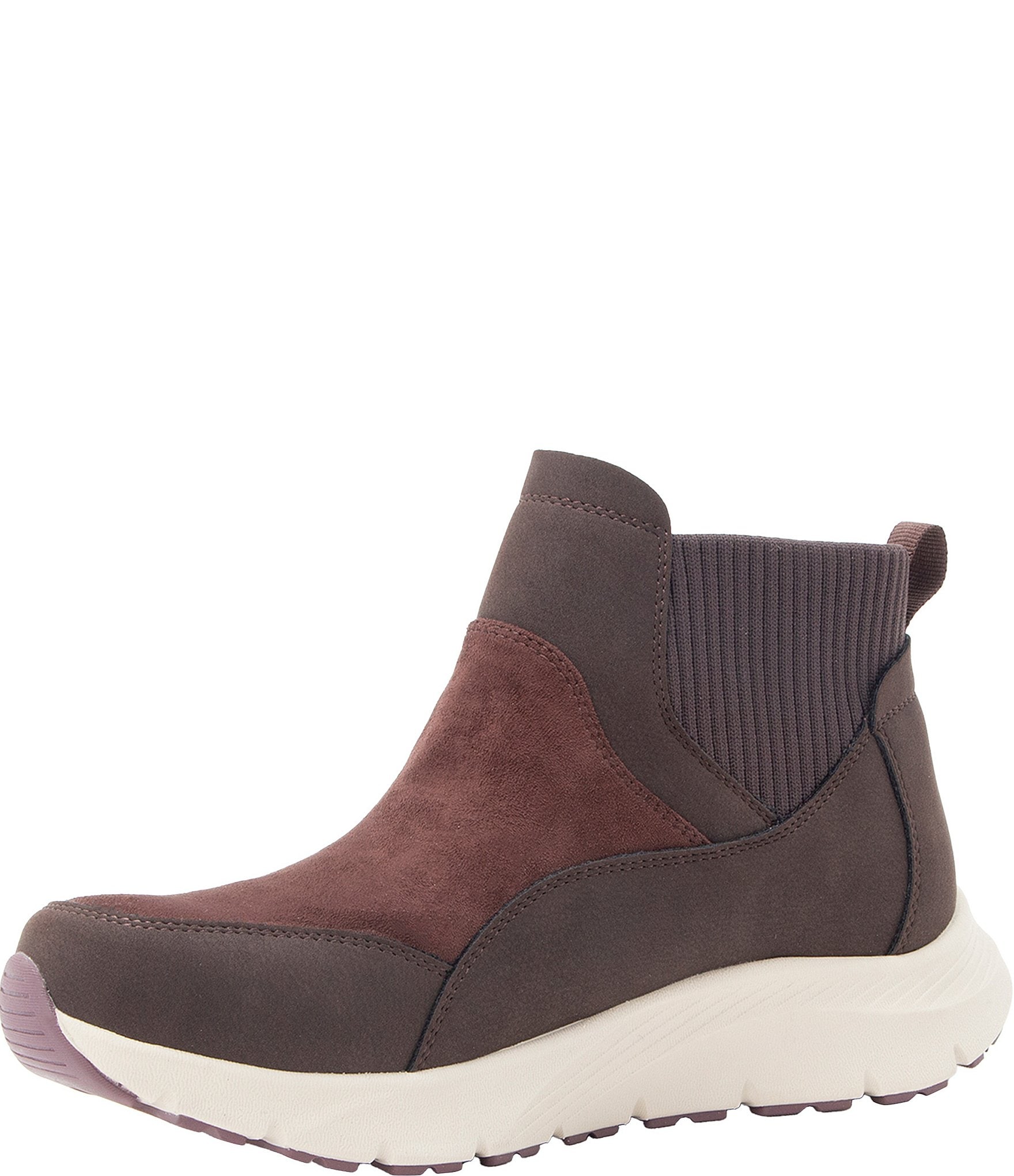Alegria Rynae Stretch Shaft Platform Wedge Booties