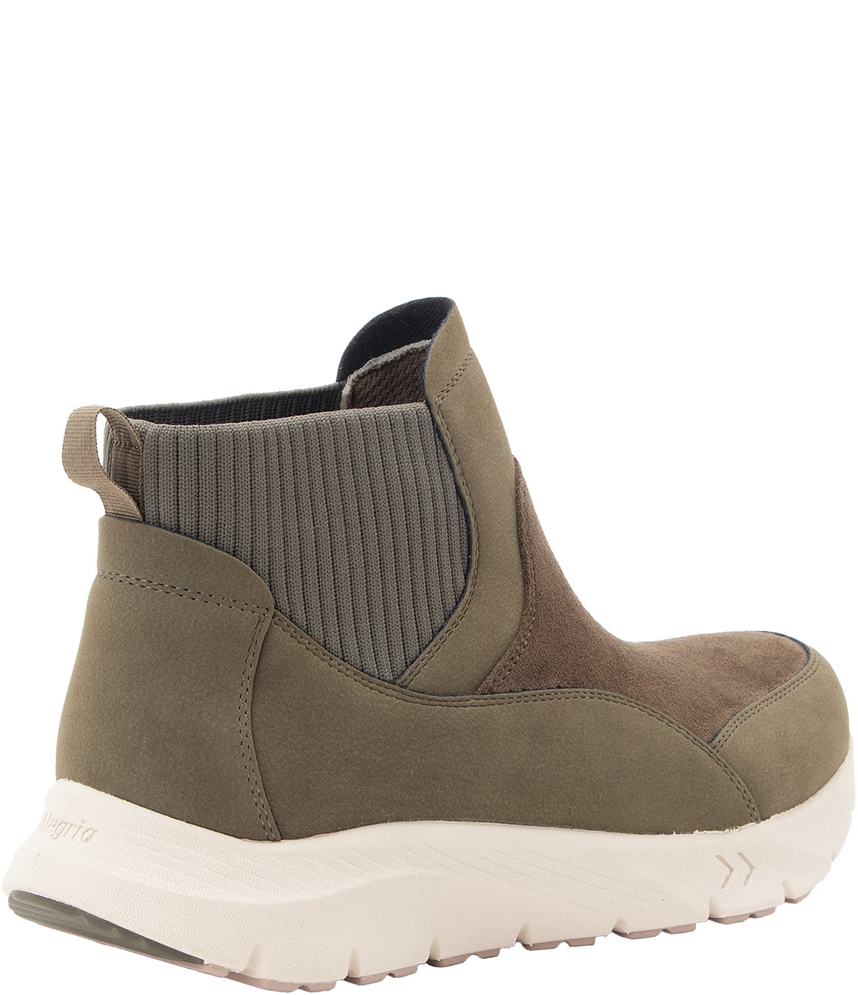 Alegria Rynae Stretch Shaft Platform Wedge Booties