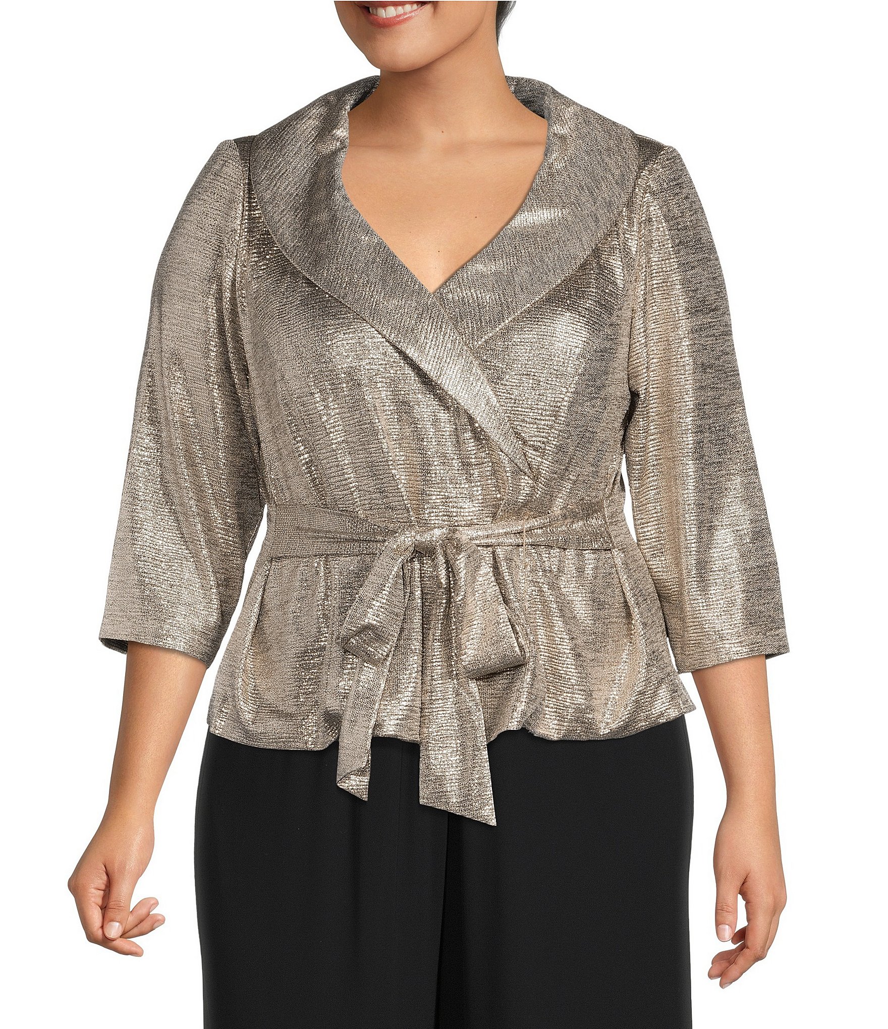 Clearance Women's Plus Size Dressy Tops & Jackets