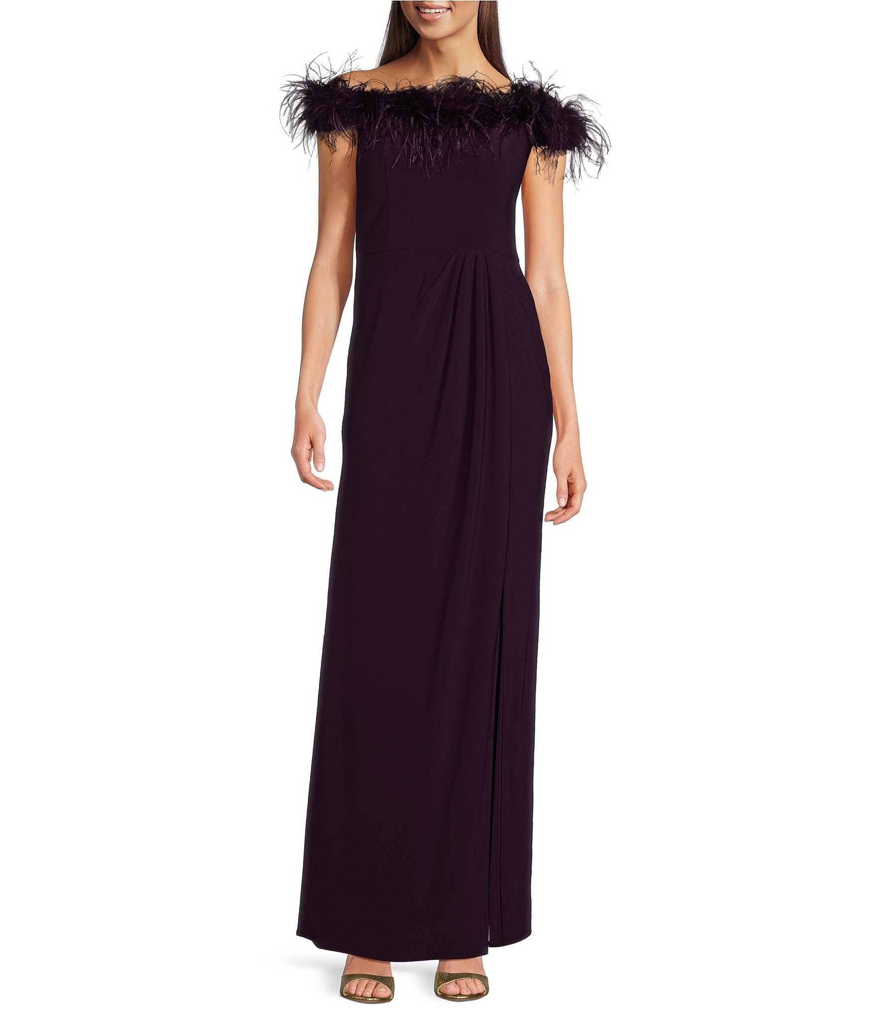 Alex Evenings Dress 52”length online from shoulder bought at Dillards. Stunning gown