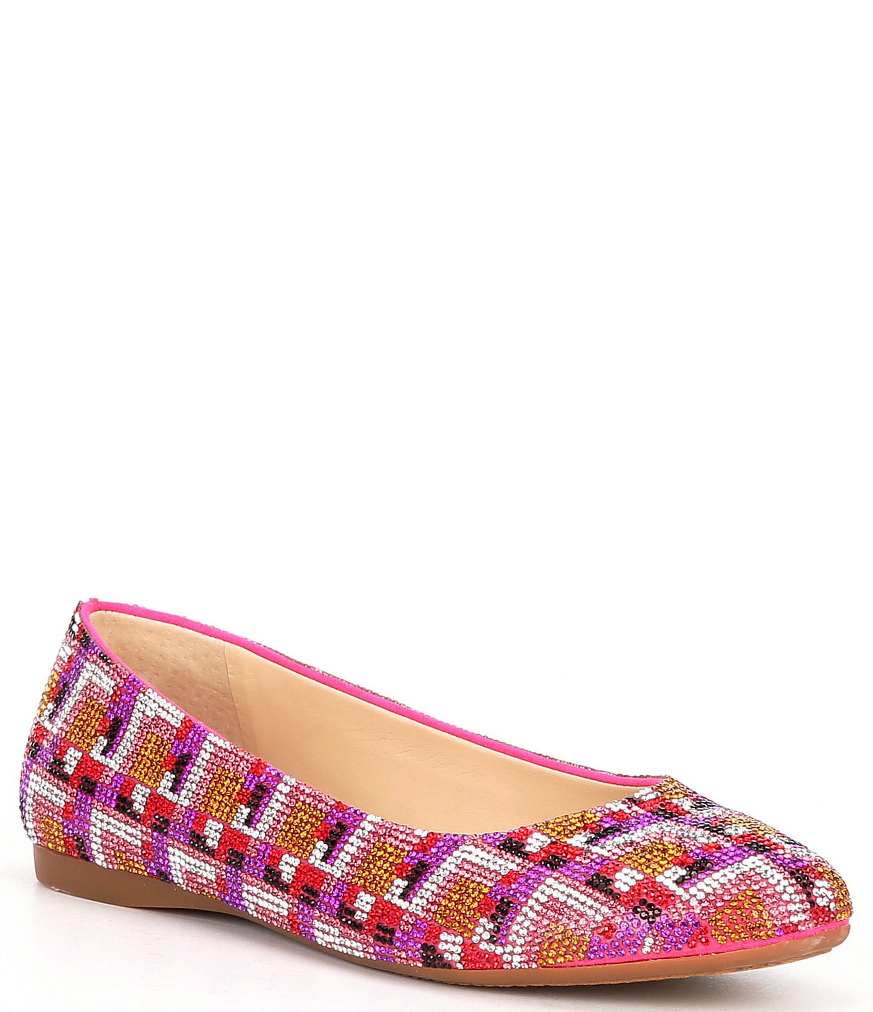 Alex Marie AltanaTwo Print Rhinestone Ballet Flats | Dillard's