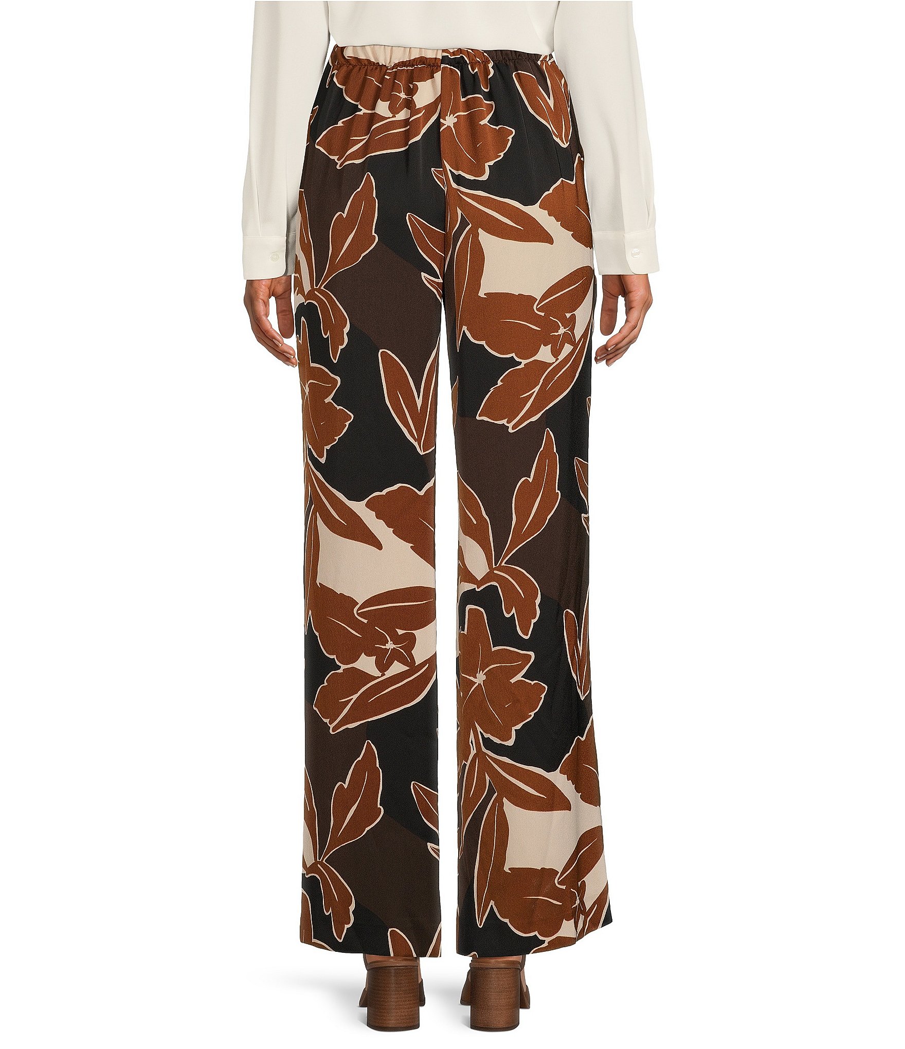 Alex Marie Amara Full Length Flat Front Coordinating Pants